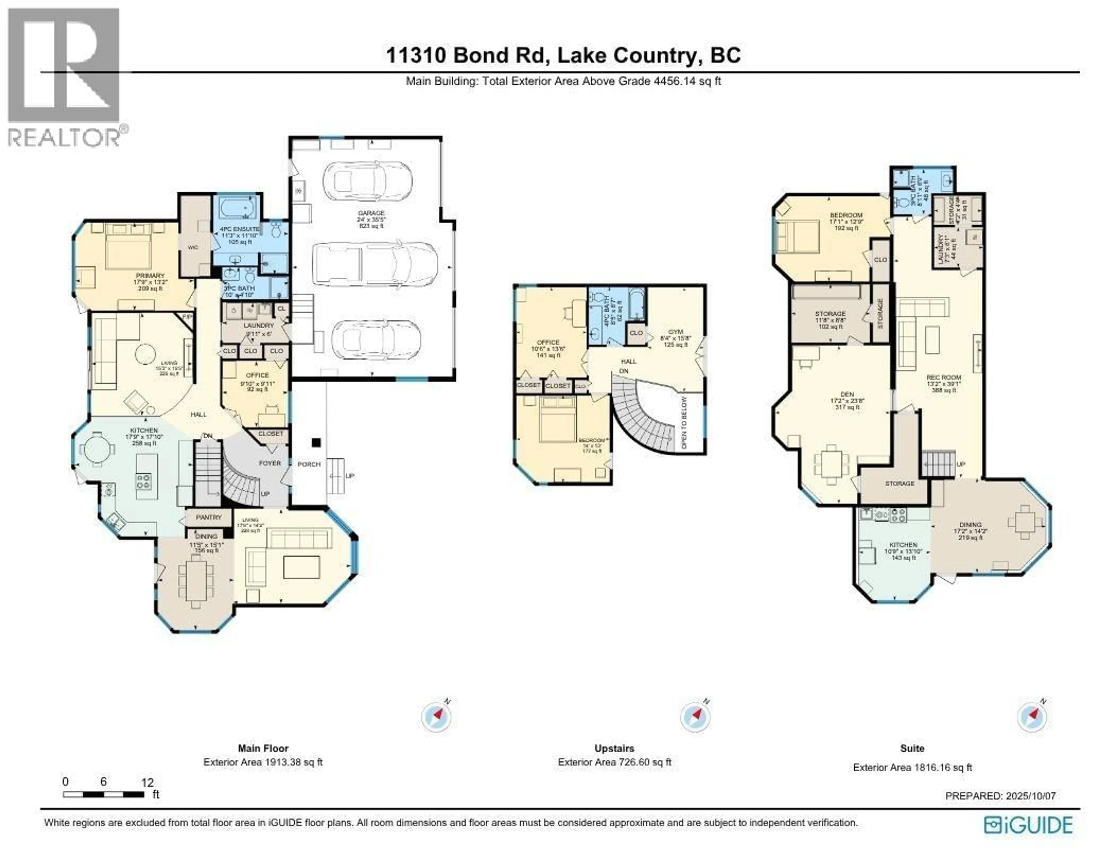 Floor plan for 11310 BOND ROAD, Lake Country British Columbia V4V1J5