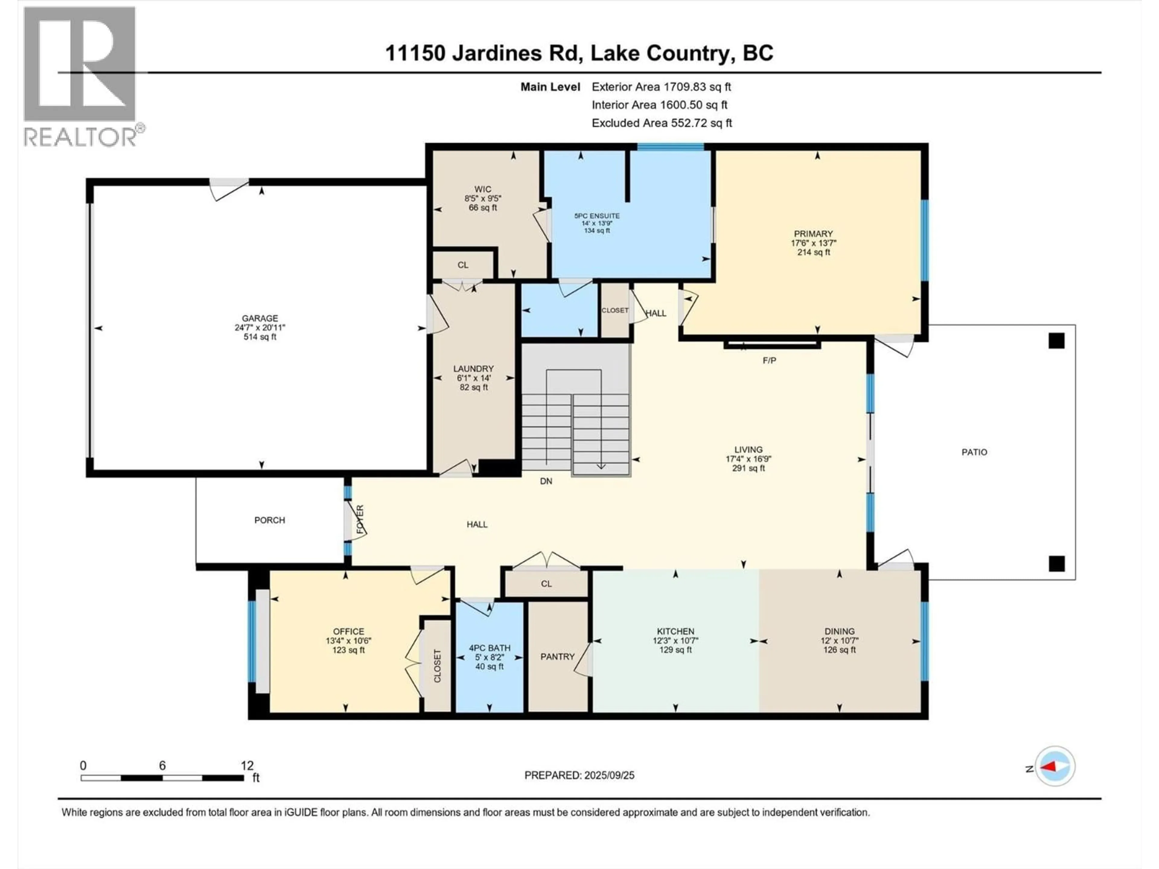 Floor plan for 11150 JARDINES ROAD, Lake Country British Columbia V4V1H5