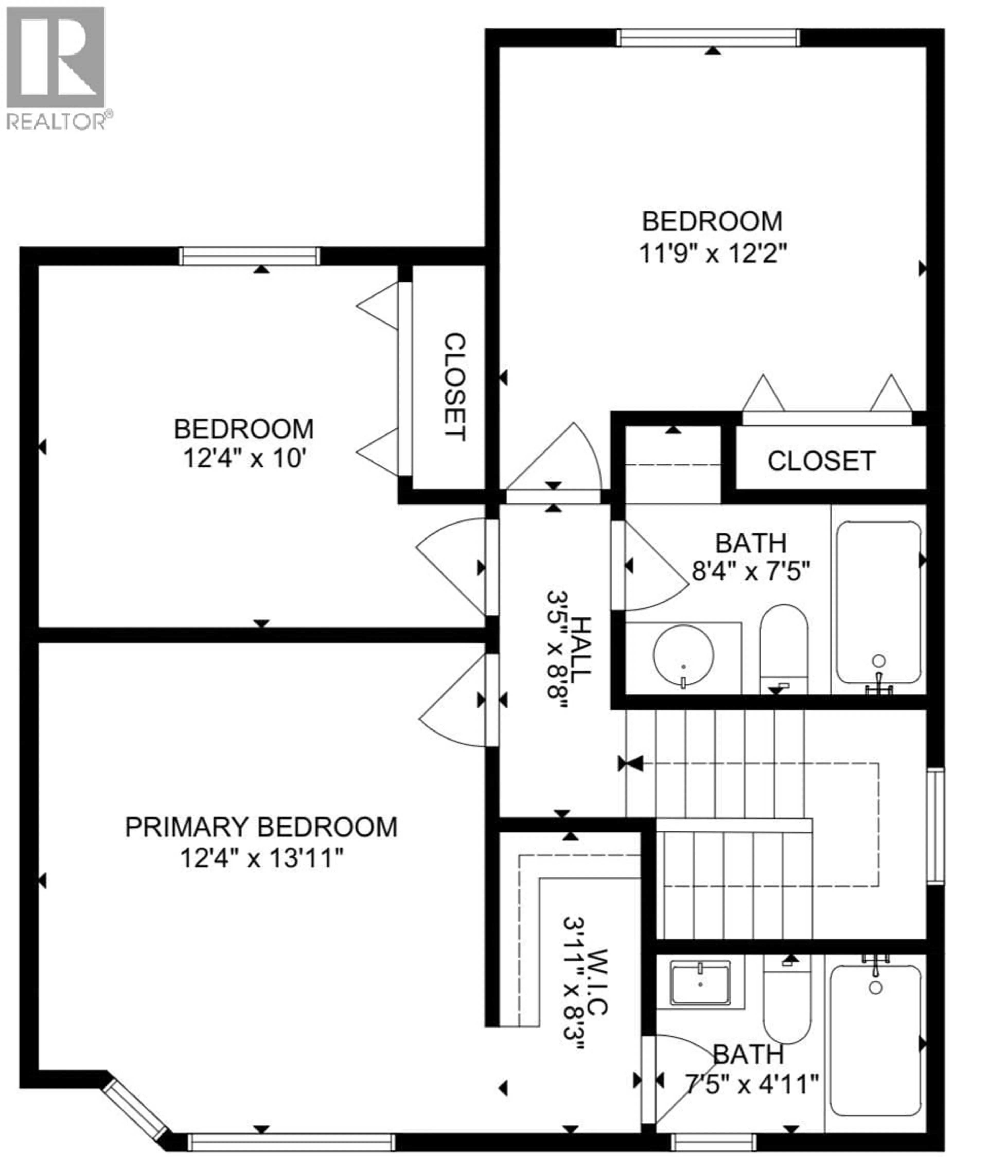 Floor plan for 1927 FIR PLACE, Kamloops British Columbia V1S1X6