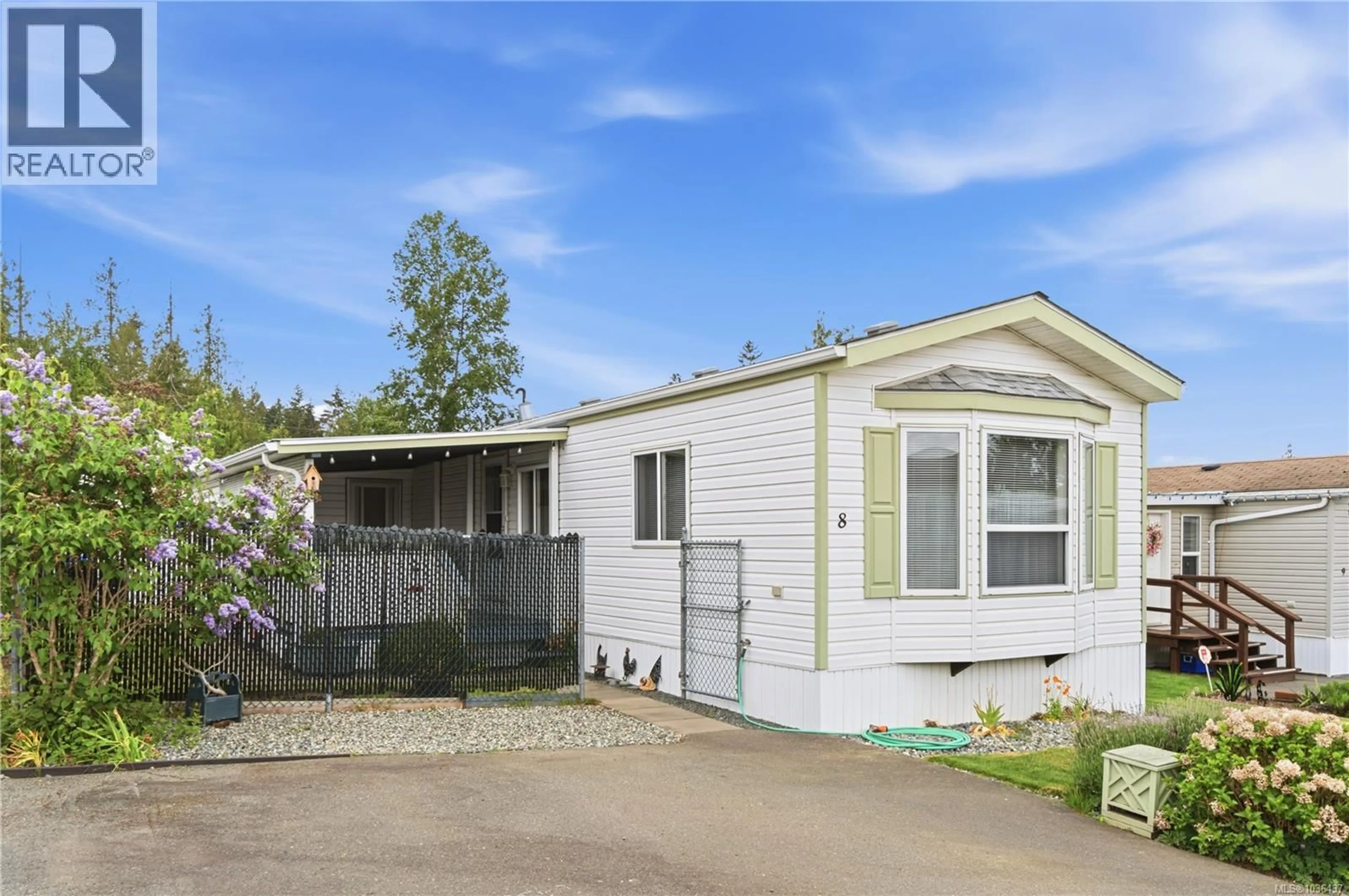 Home with vinyl exterior material, street for 8 - 1733 WHIBLEY ROAD, Errington British Columbia V0R1V0
