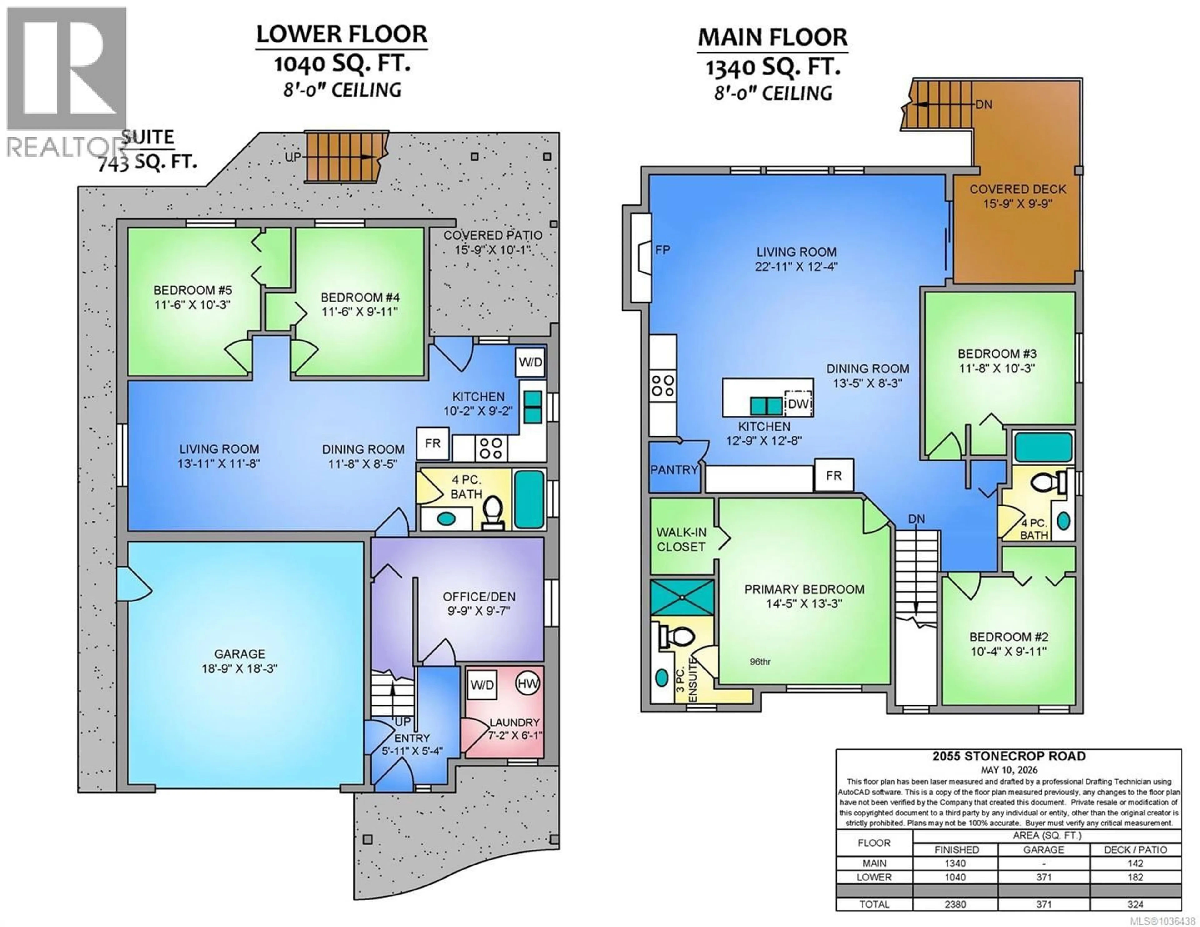 Floor plan for 2055 STONECROP ROAD, Nanaimo British Columbia V9X0A5