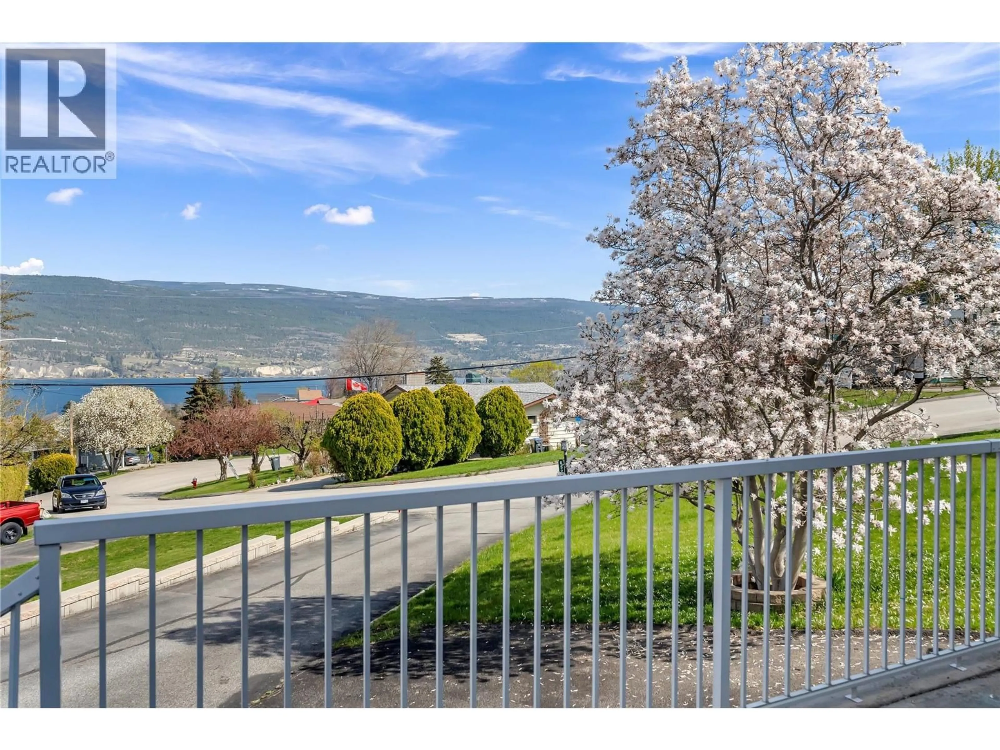 A pic from outside/outdoor area/front of a property/back of a property/a pic from drone, water/lake/river/ocean view for 6528 LIPSETT CRESCENT, Summerland British Columbia V0H1Z1