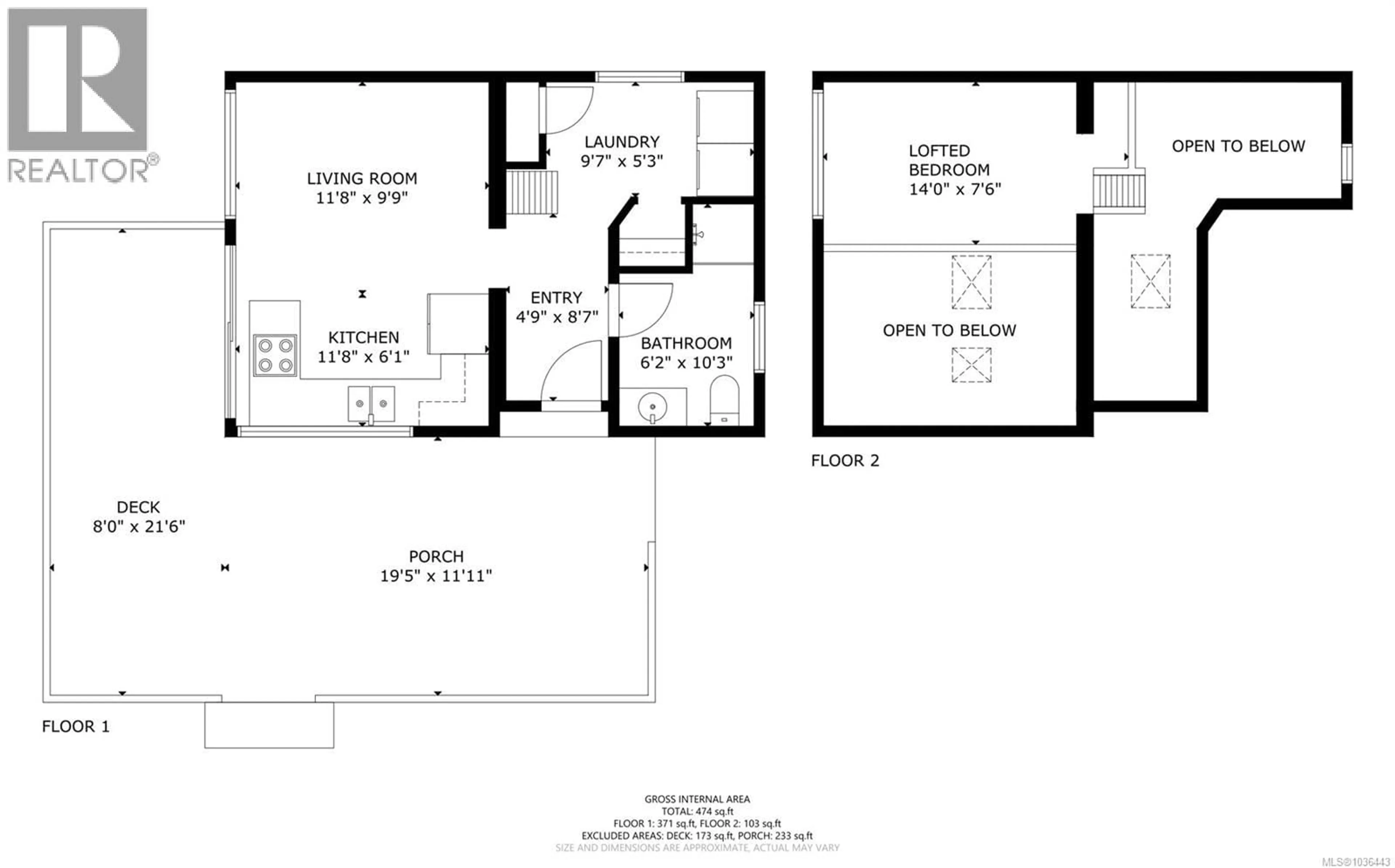 Floor plan for 1085 SEA FERN LANE, Mudge Island British Columbia V0R1X6