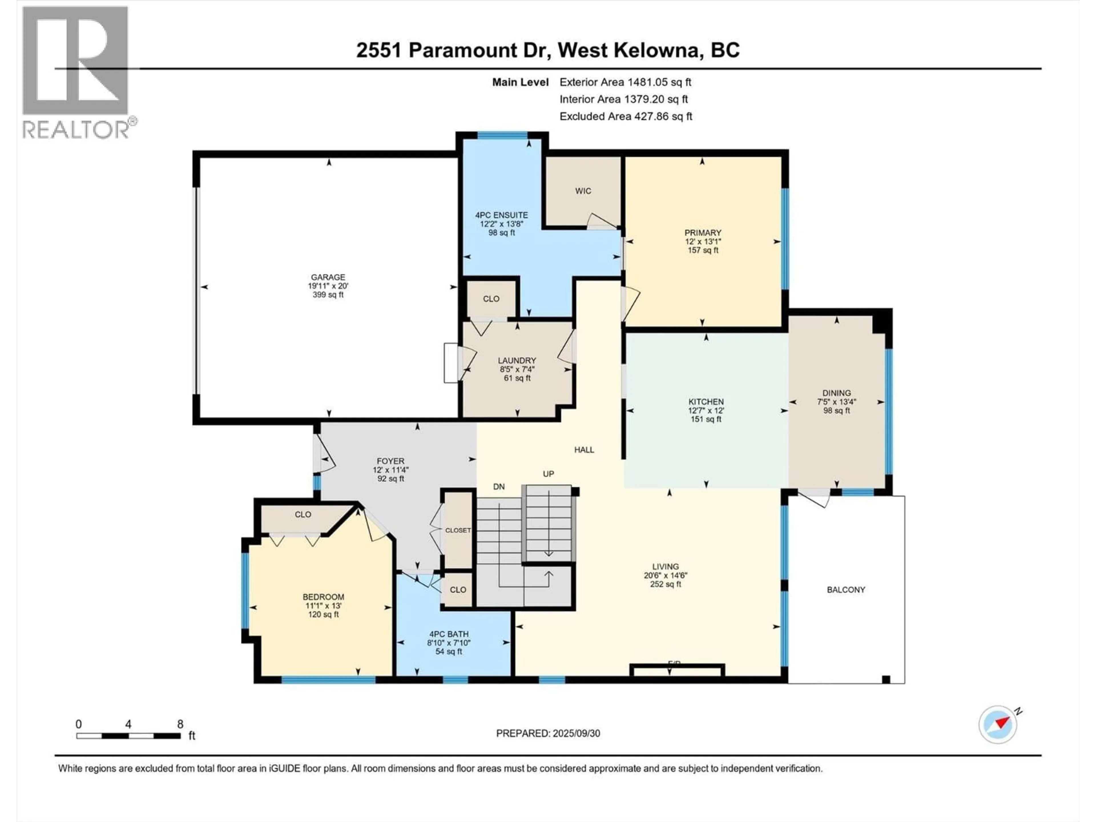 Floor plan for 2551 PARAMOUNT DRIVE, West Kelowna British Columbia V4T3H5