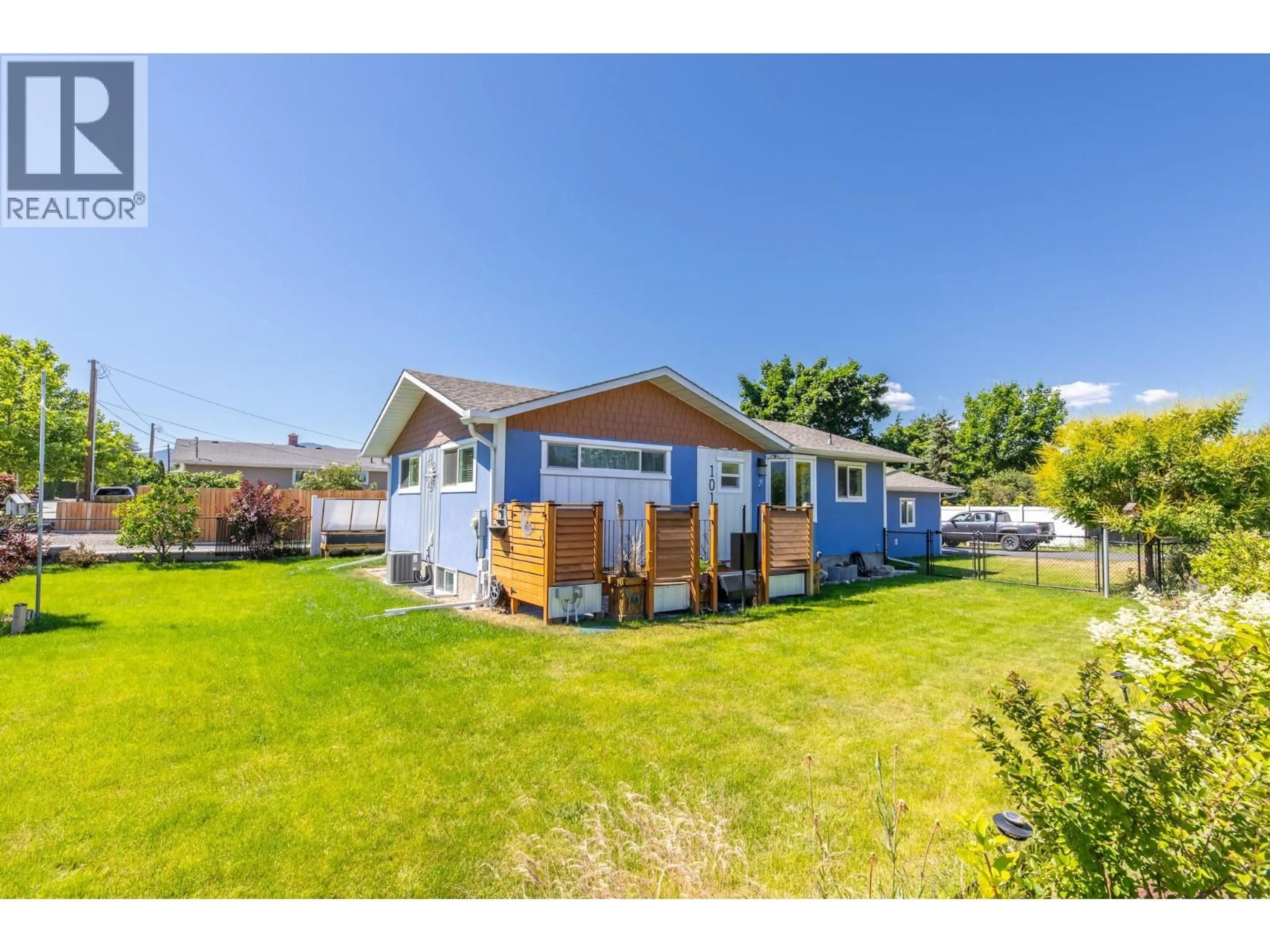 A pic from outside/outdoor area/front of a property/back of a property/a pic from drone, unknown for 10105 PRAIRIE VALLEY ROAD, Summerland British Columbia V0H1Z2
