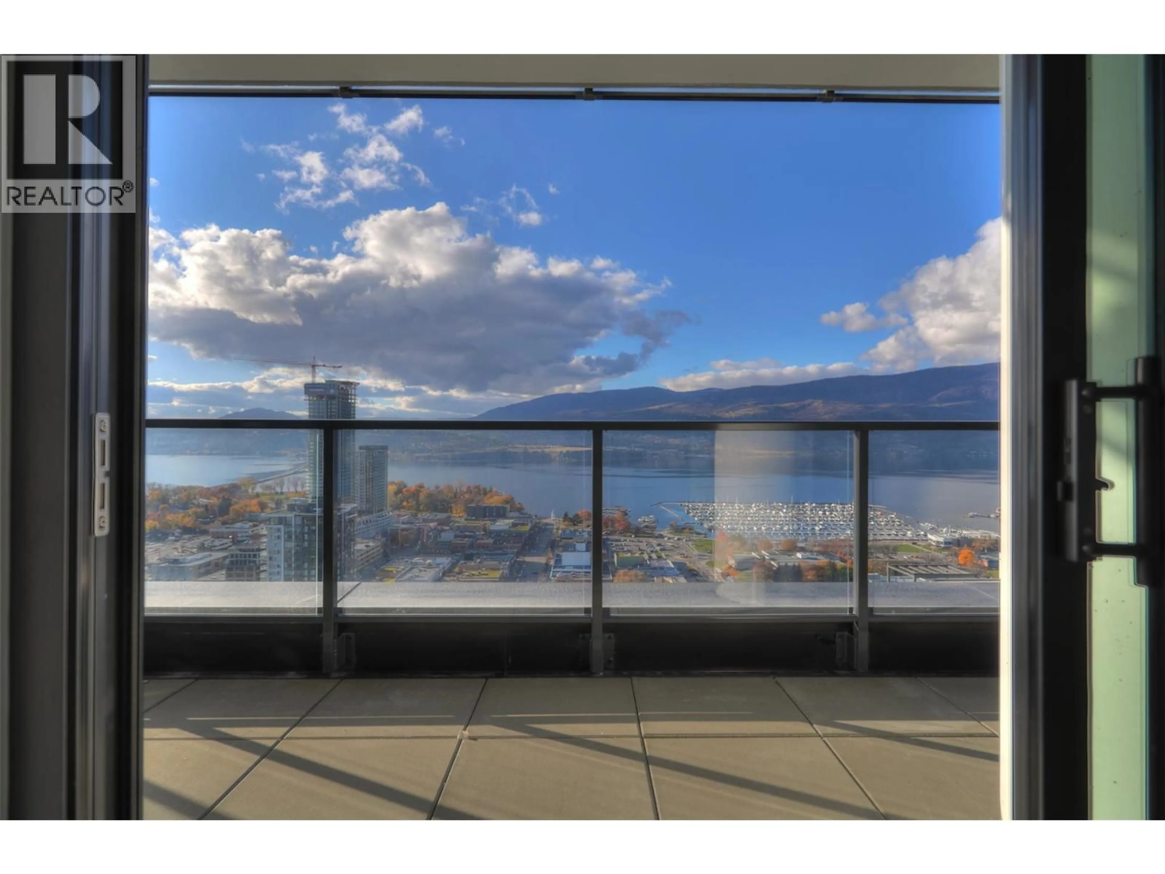 Balcony in the apartment, unknown for 3101 - 1488 BERTRAM STREET, Kelowna British Columbia V1Y6P2