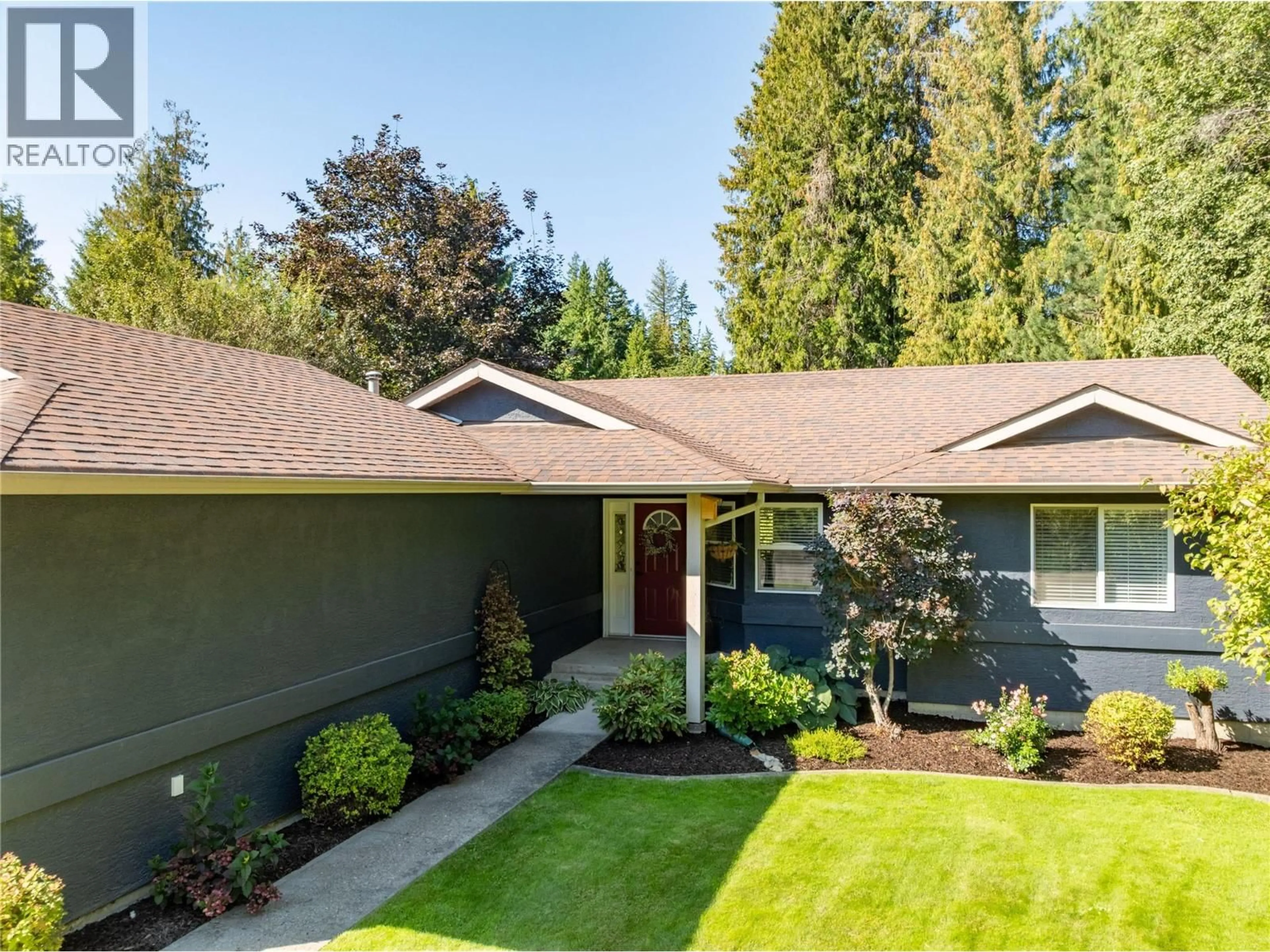 Home with vinyl exterior material, street for 2289 TA LANA TRAIL, Sorrento British Columbia V0E2W2