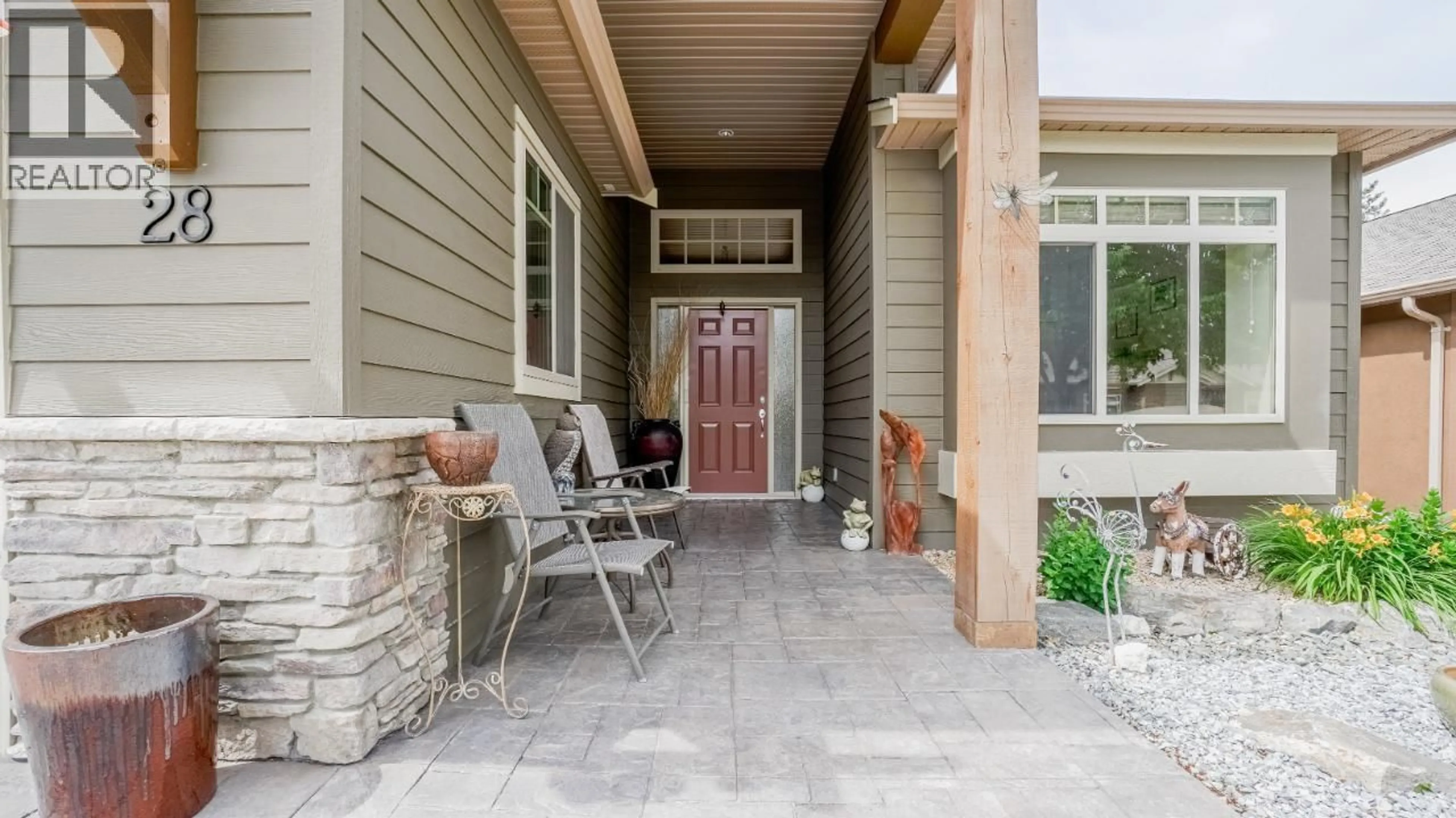 Patio, street for 28 - 6833 MEADOWS DRIVE, Oliver British Columbia V0H1T4