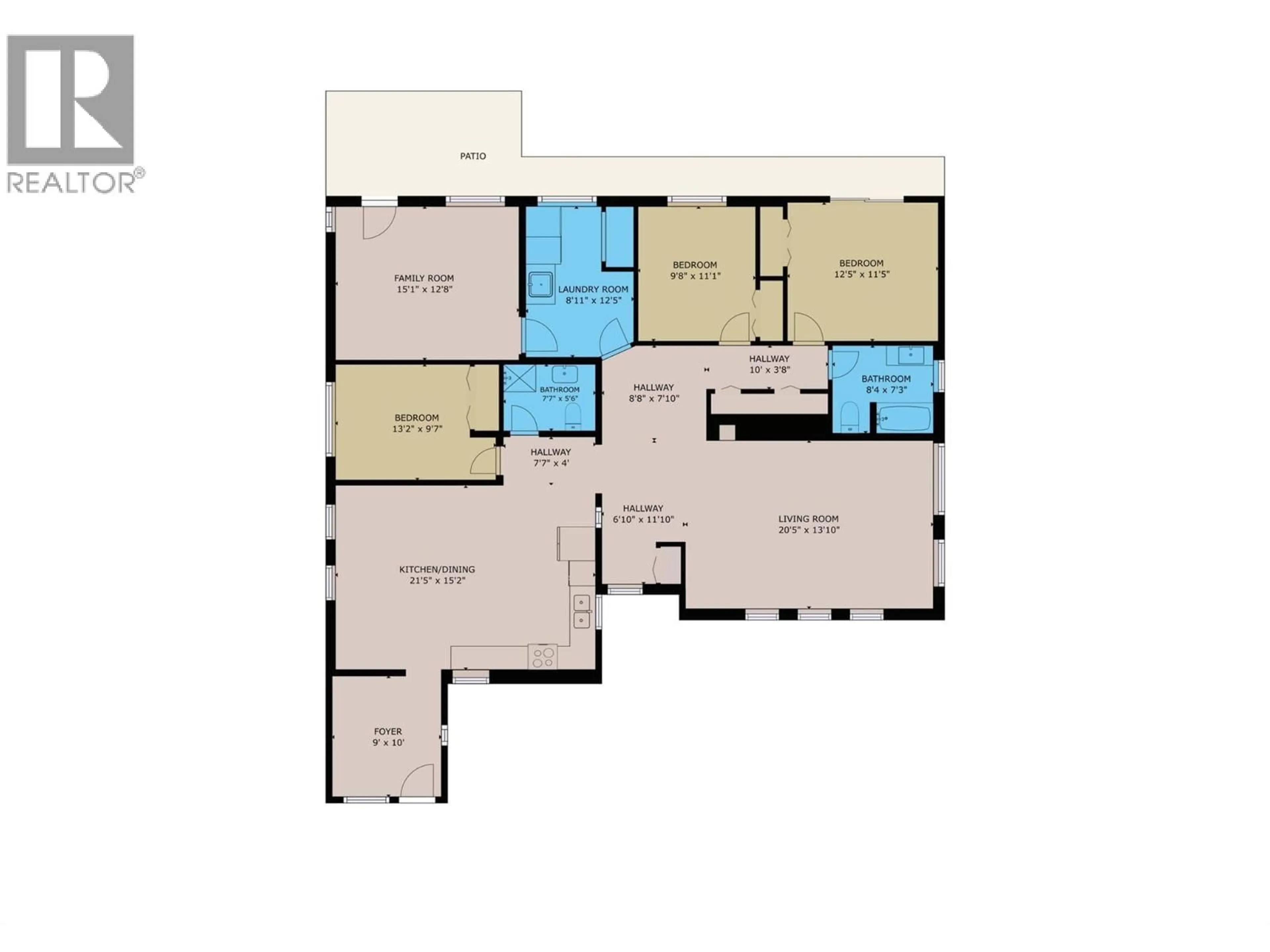 Floor plan for 11875 GREYSTOKES ROAD, Kelowna British Columbia V1P1K3