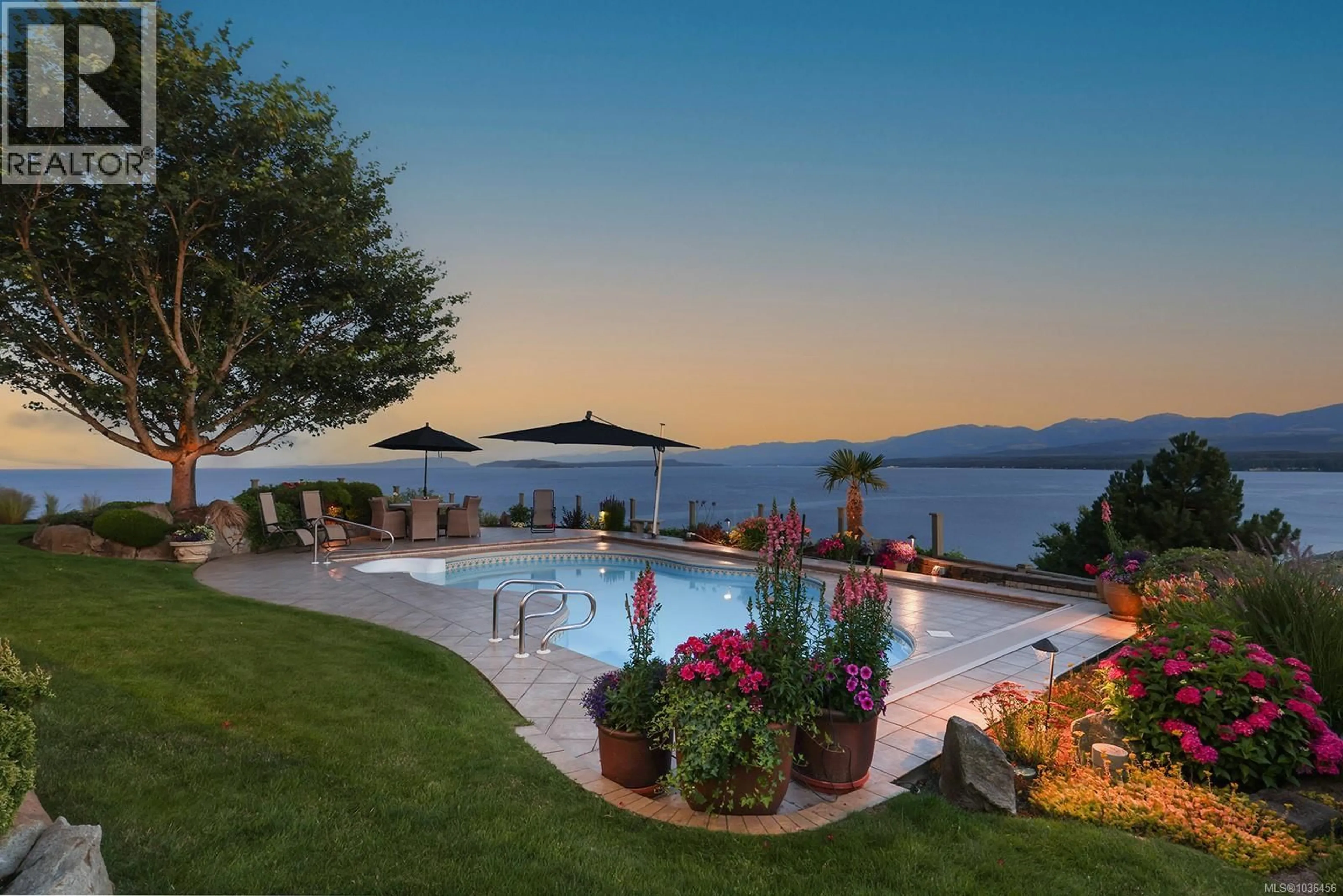 Patio, water/lake/river/ocean view for 1133 YATES ROAD, Comox British Columbia V9M3X3