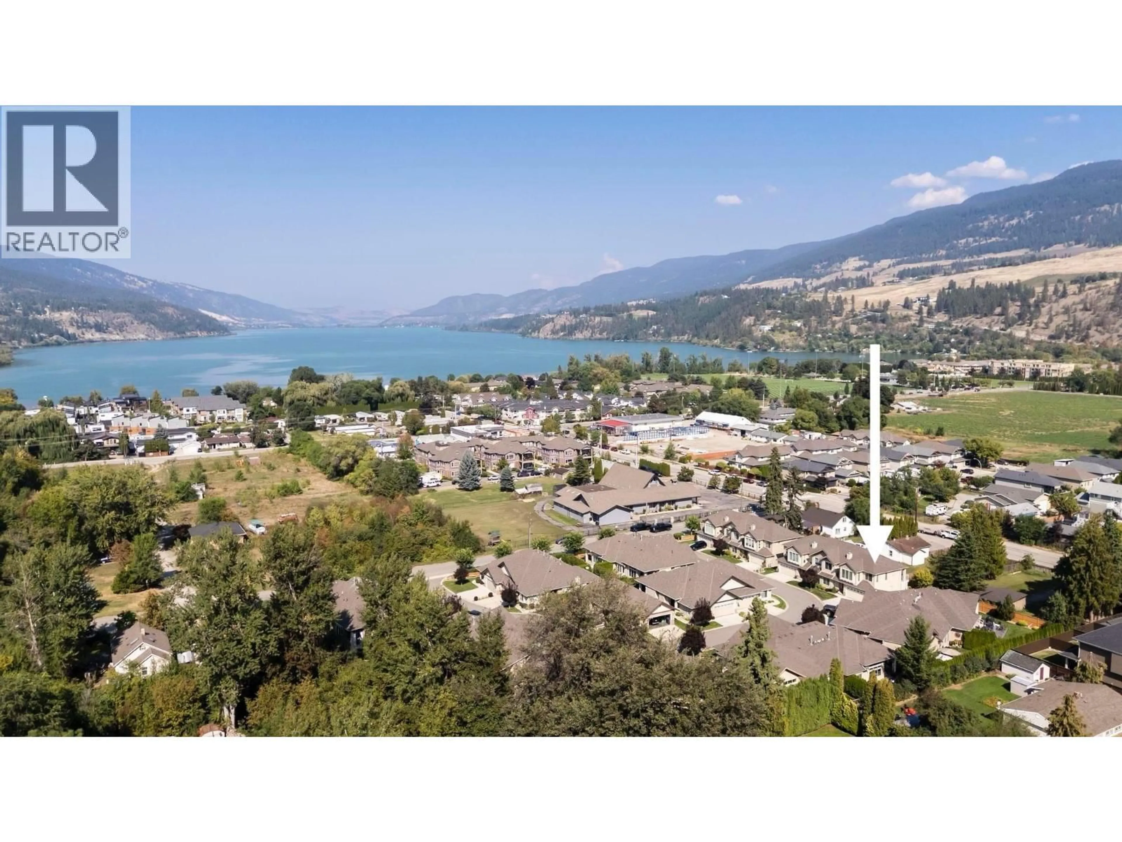 A pic from outside/outdoor area/front of a property/back of a property/a pic from drone, mountain view for 104 - 3155 REIMCHE ROAD, Lake Country British Columbia V4V1V4