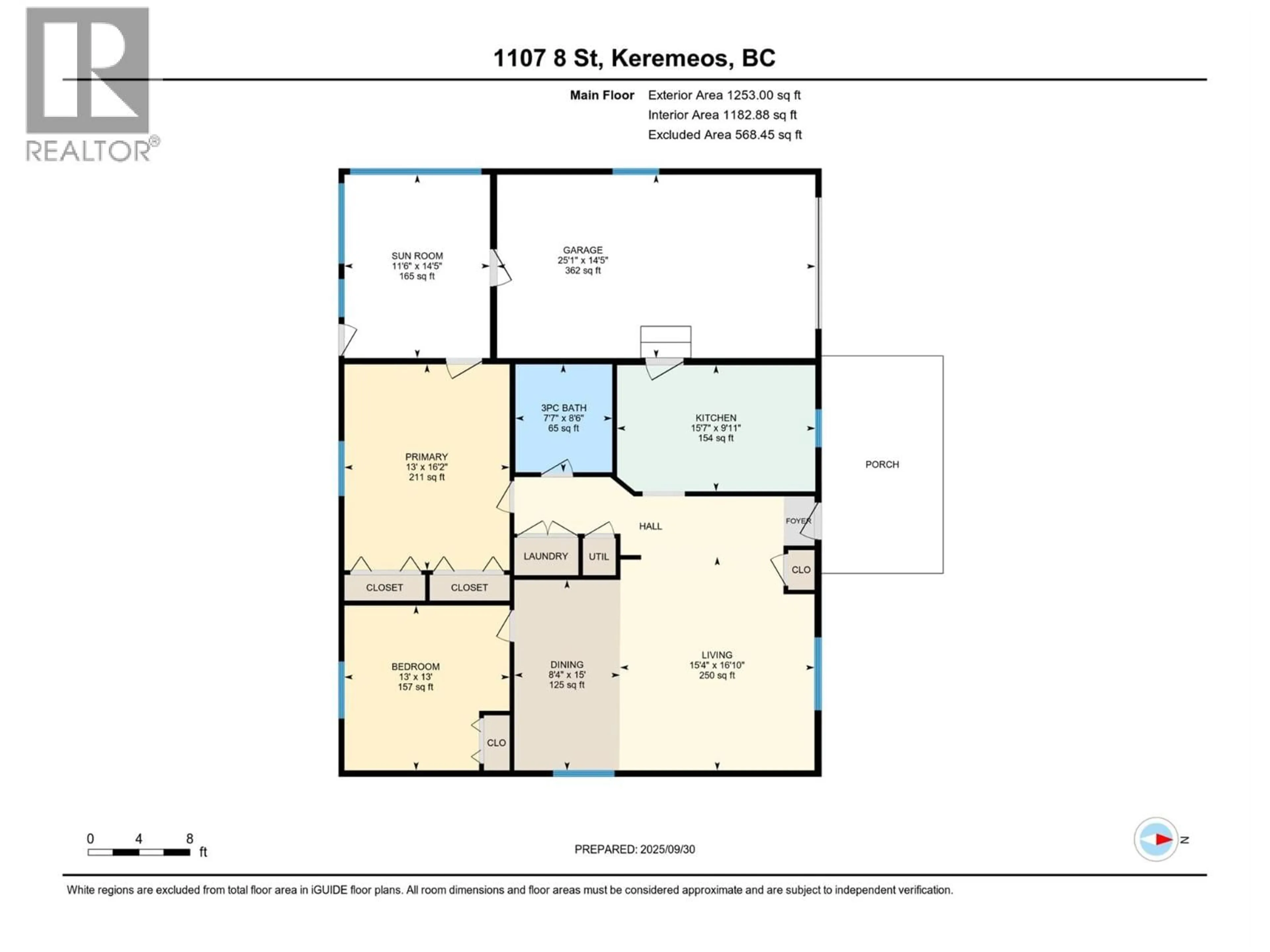 Floor plan for 1107 8TH STREET, Keremeos British Columbia V0X1N3