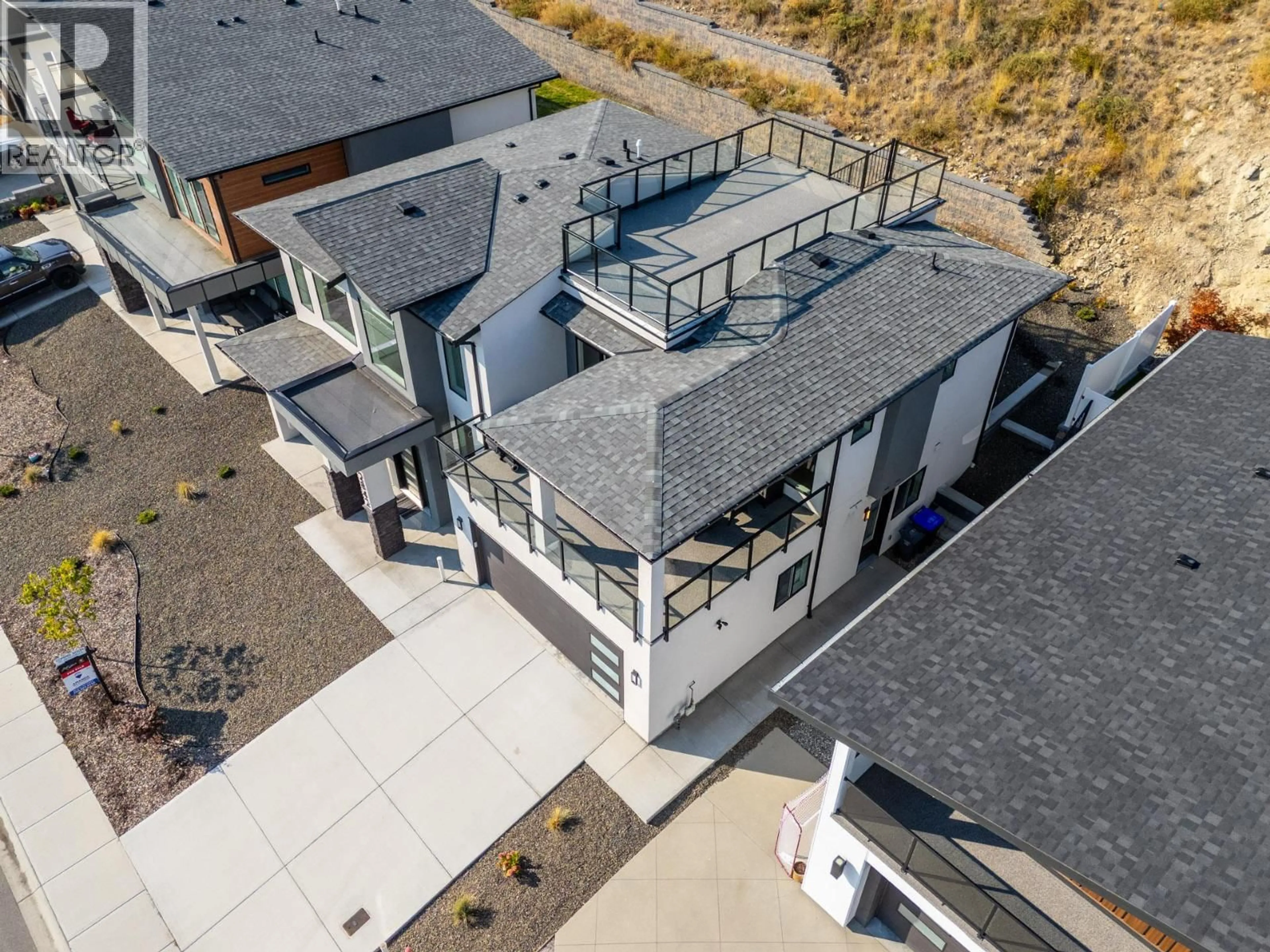 A pic from outside/outdoor area/front of a property/back of a property/a pic from drone, unknown for 2842 COPPER RIDGE DRIVE, West Kelowna British Columbia V4T0E7