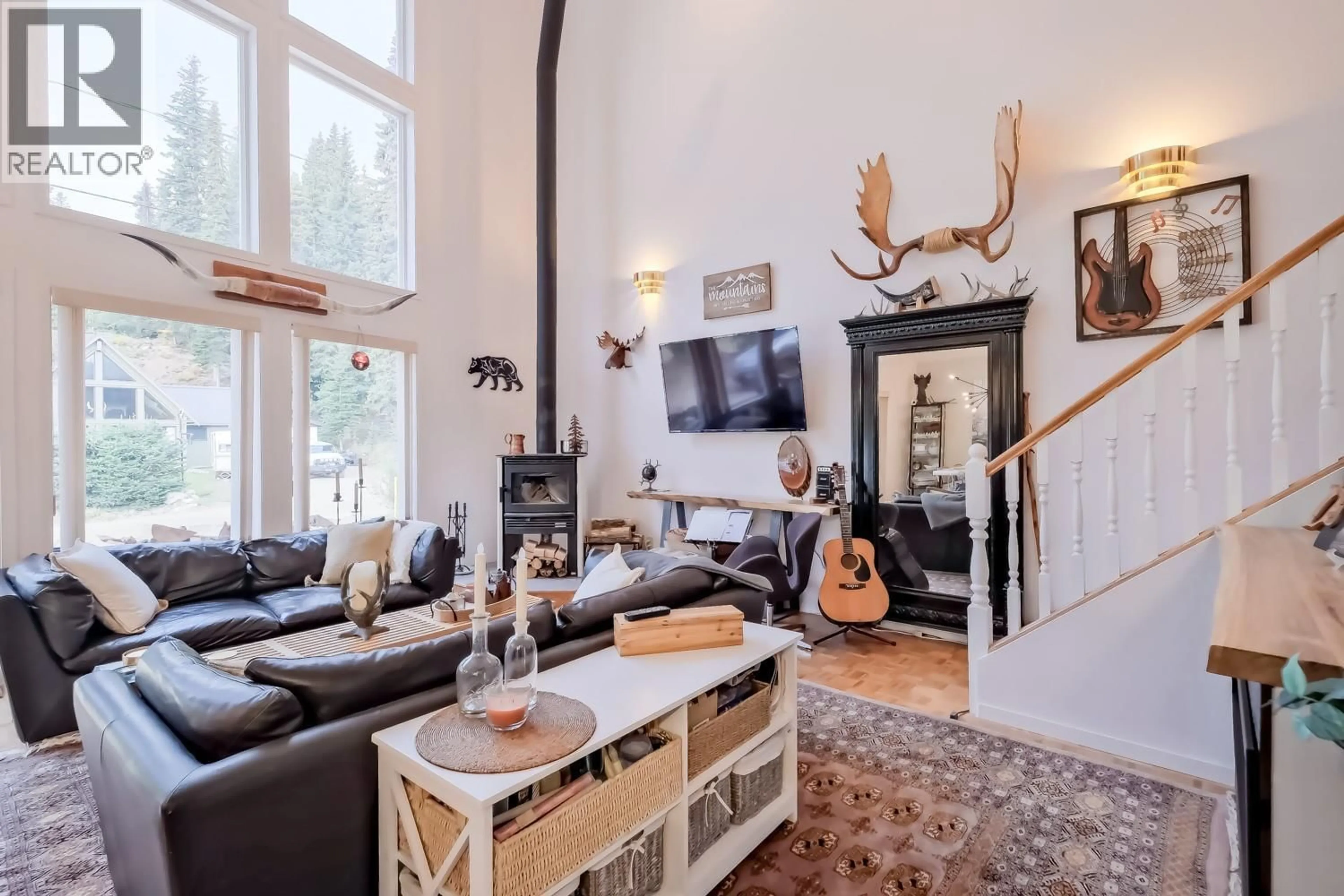 Living room with furniture, unknown for 1 - 137 WHITETAIL ROAD, Apex Mountain British Columbia V0X1K0