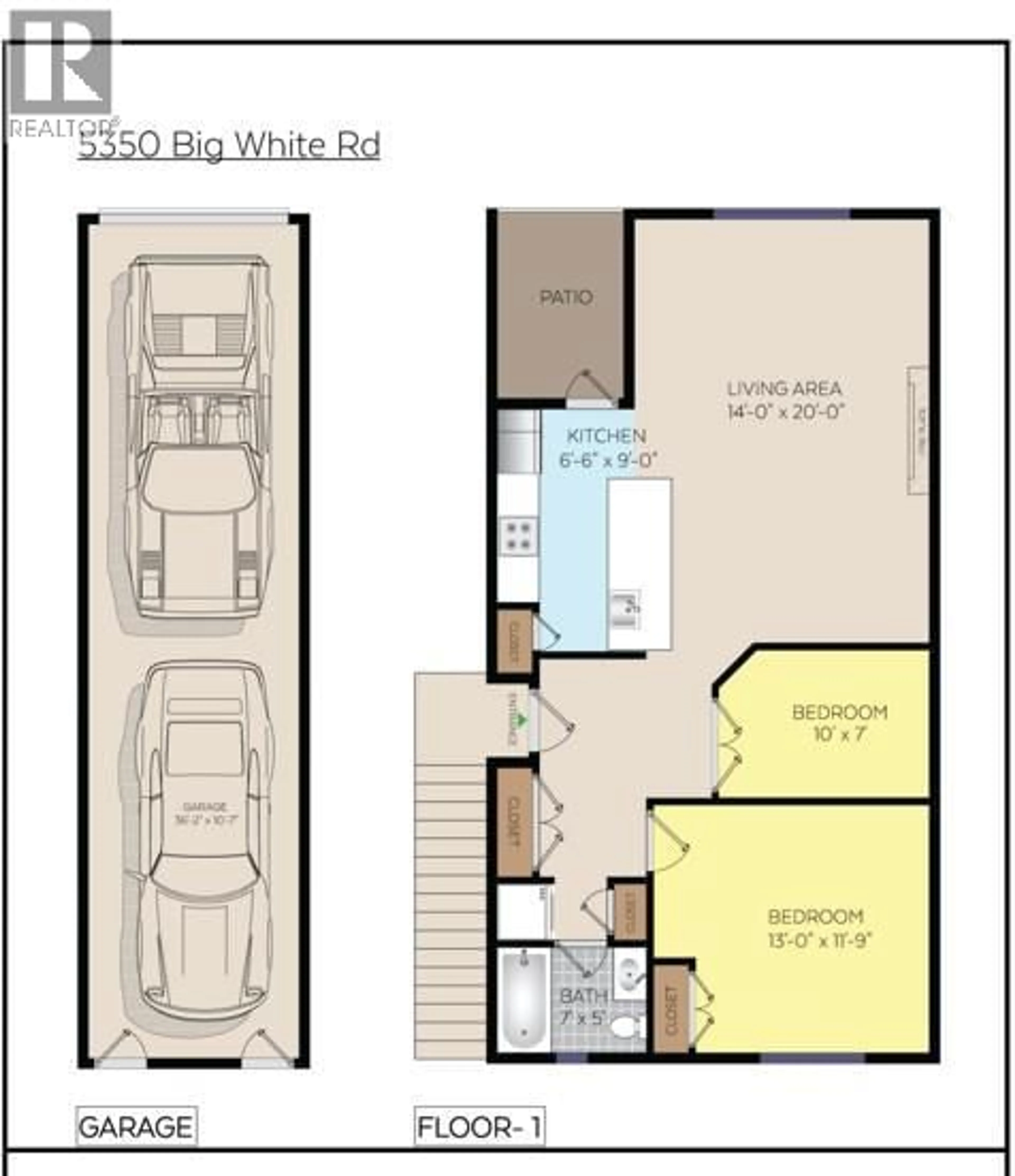 Floor plan for 12 - 5350 BIG WHITE ROAD, Big White British Columbia V1P1P3