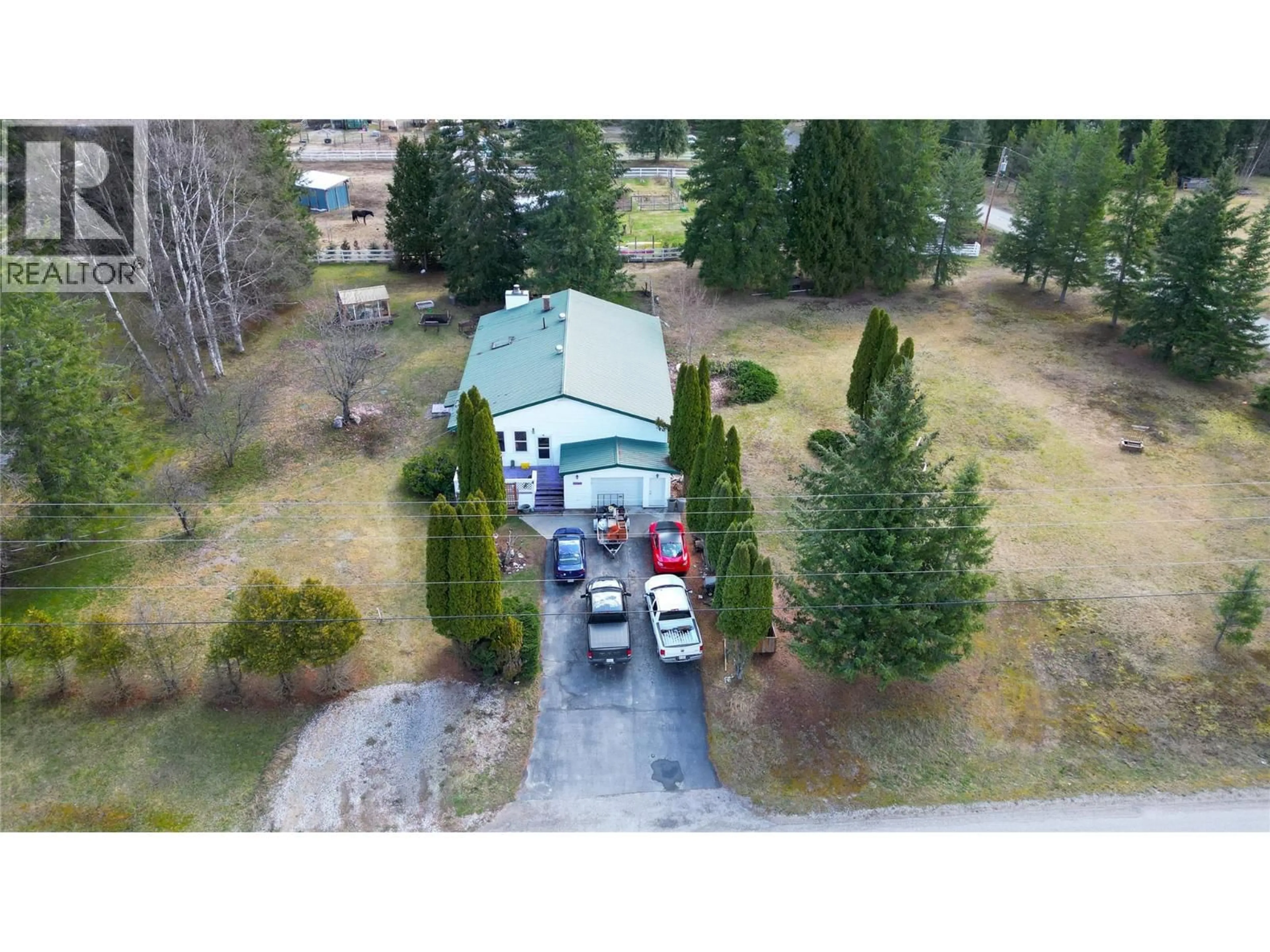 A pic from outside/outdoor area/front of a property/back of a property/a pic from drone, unknown for 2202 GLADE ROAD, Glade British Columbia V1N4R2
