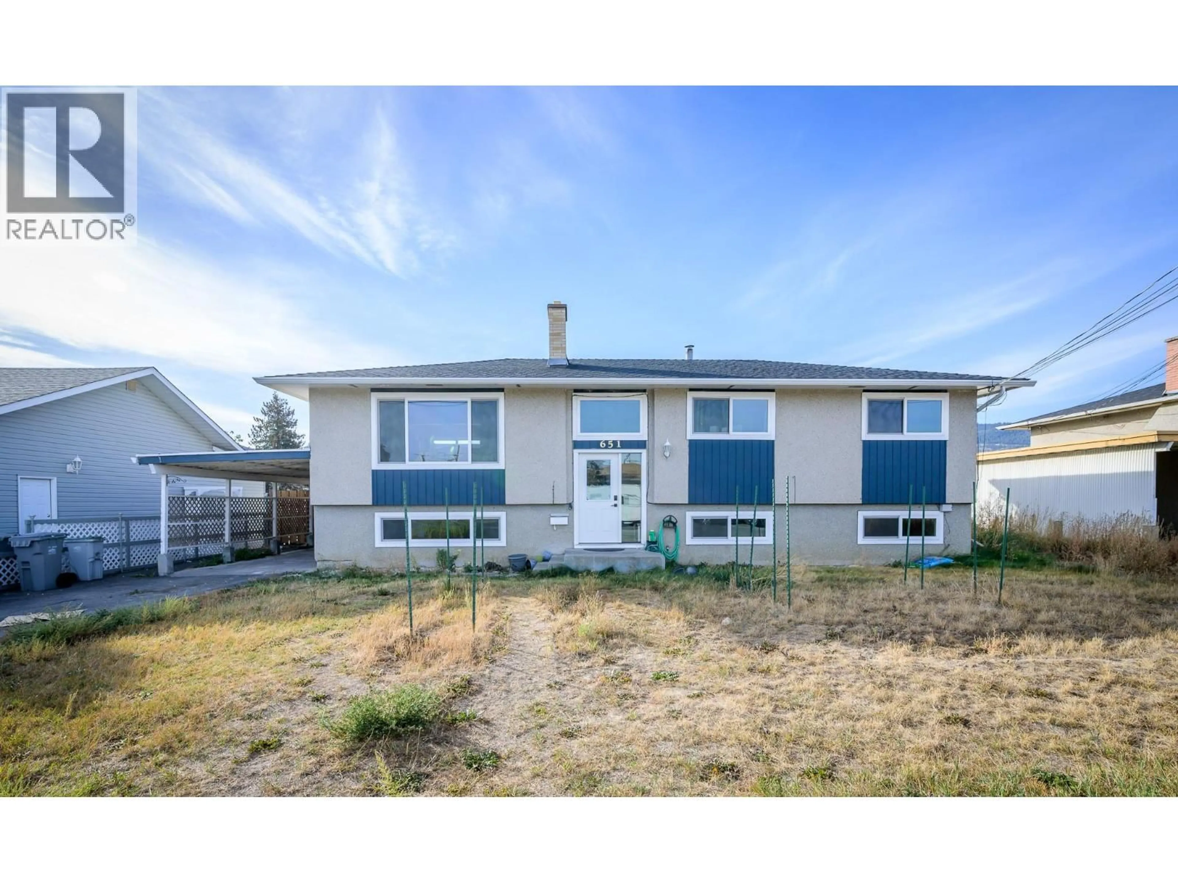 Home with vinyl exterior material, unknown for 651 ALBERNI AVENUE, Kamloops British Columbia V2B1T2