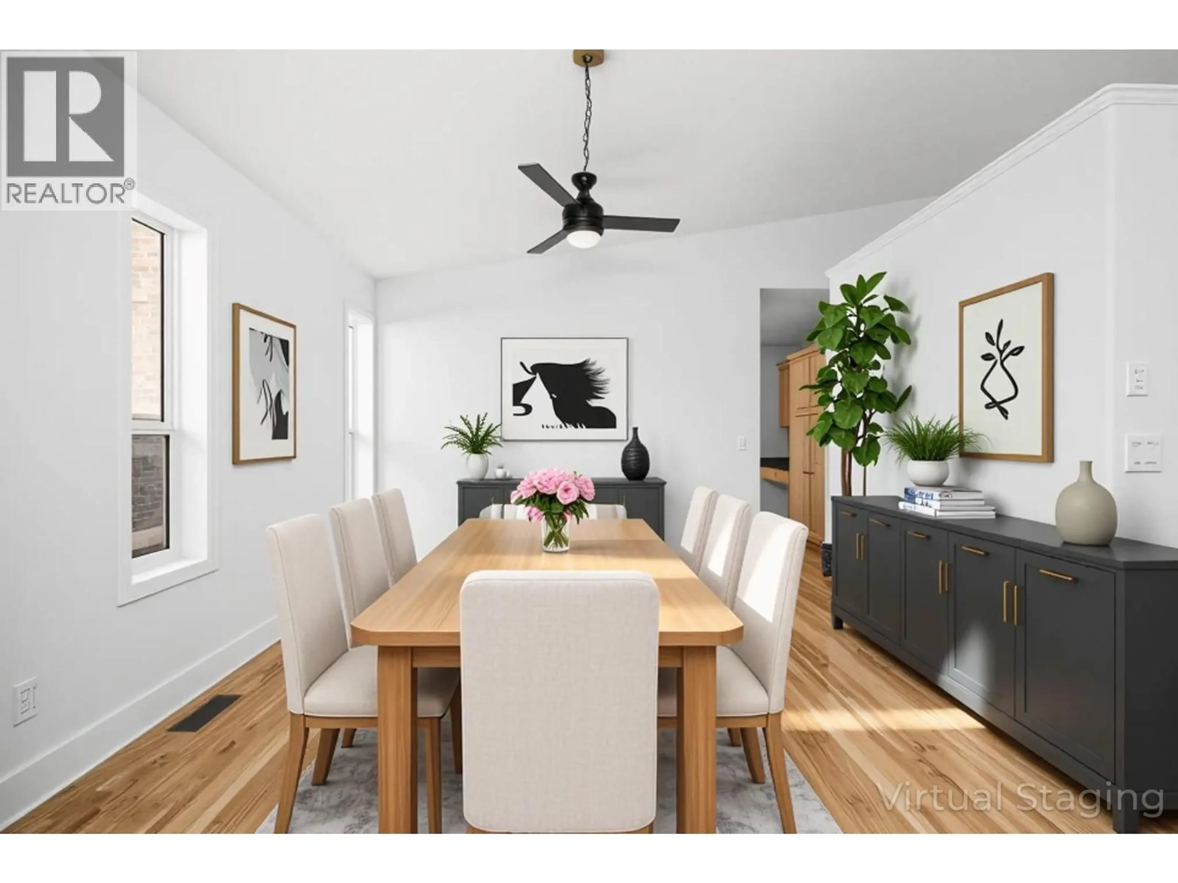 Dining room, wood/laminate floor for 51 - 2250 LOUIE DRIVE, West Kelowna British Columbia V4T2M6