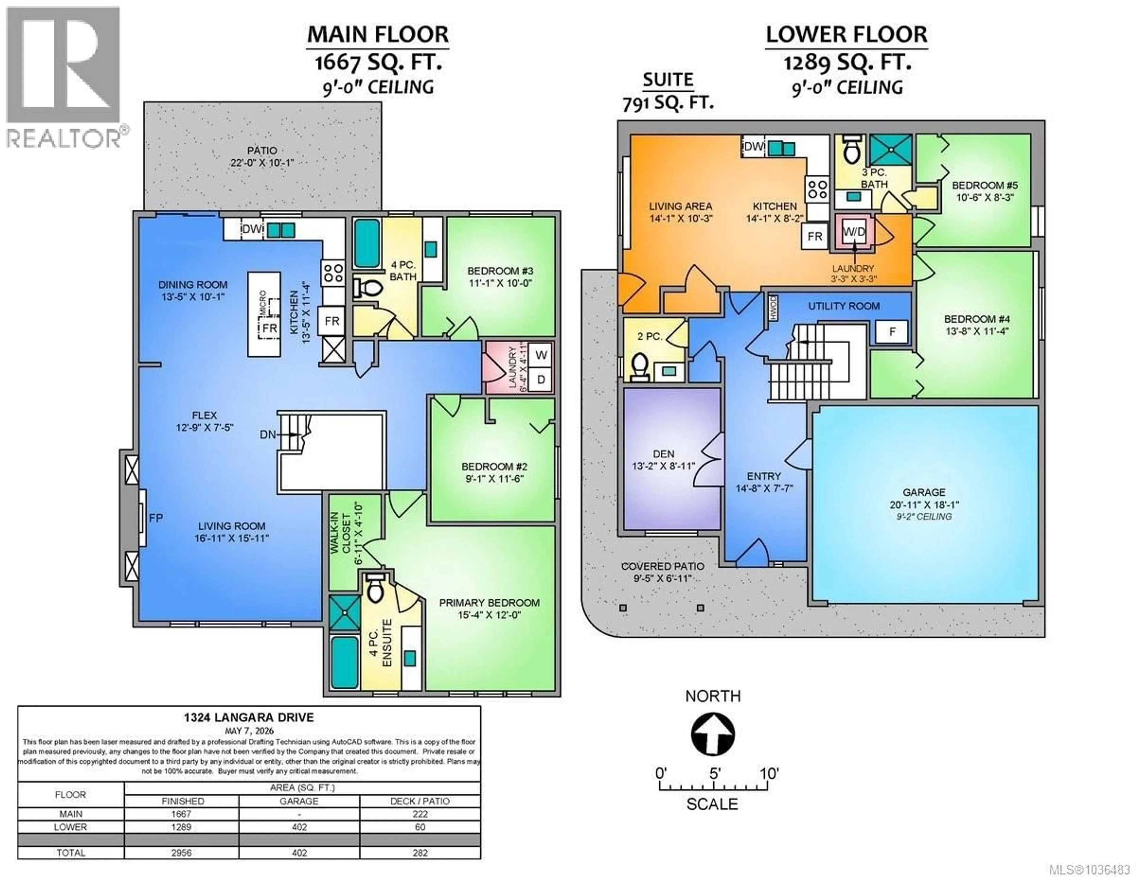 Floor plan for 1324 LANGARA DRIVE, Nanaimo British Columbia V9R6A8
