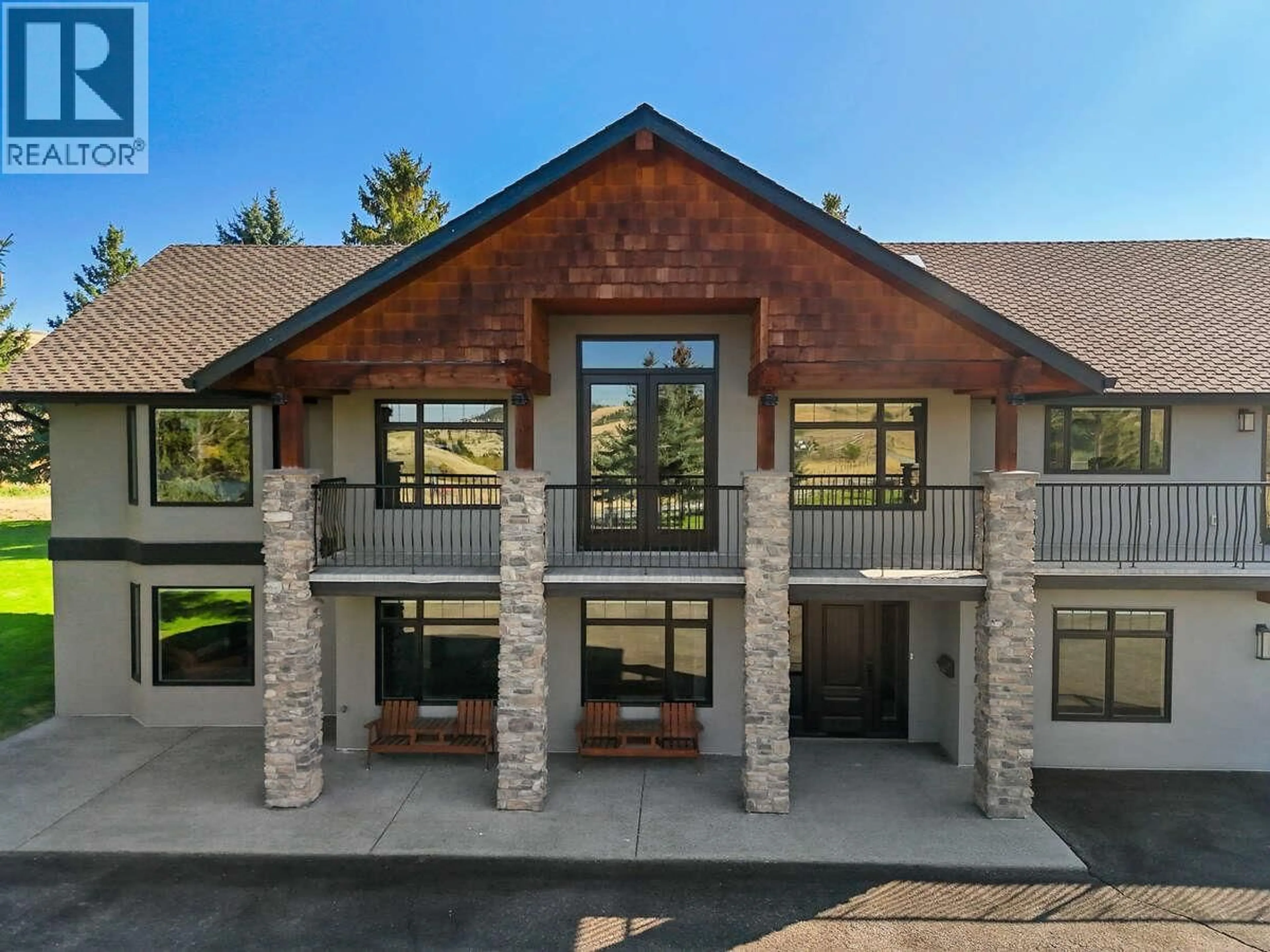 Home with brick exterior material, mountain view for 945 SIMMS ROAD, Kamloops British Columbia V0E2A0