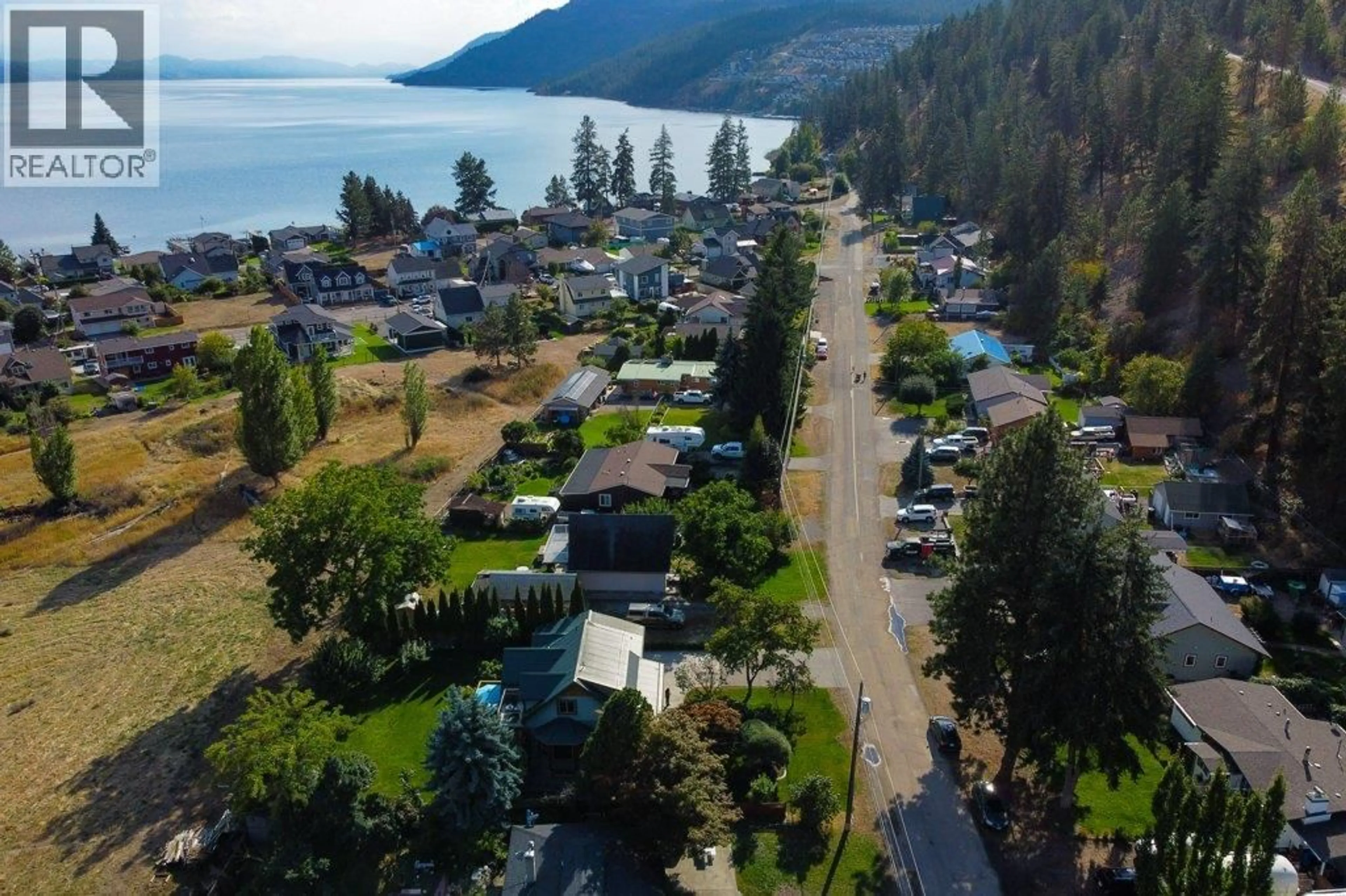 A pic from outside/outdoor area/front of a property/back of a property/a pic from drone, unknown for 7331 FINTRY DELTA ROAD, Kelowna British Columbia V1Z3R8