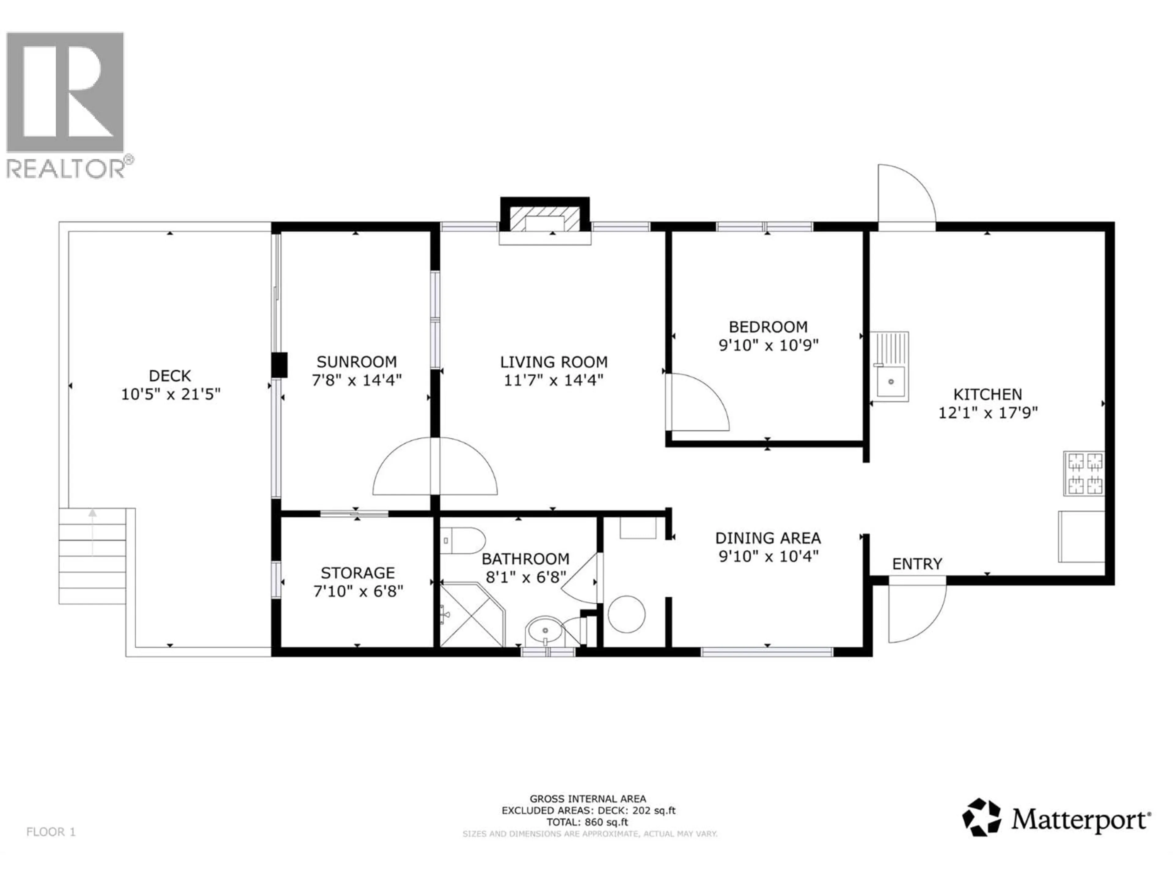 Floor plan for 3788 BROADWATER ROAD, Castlegar British Columbia V1N4V4