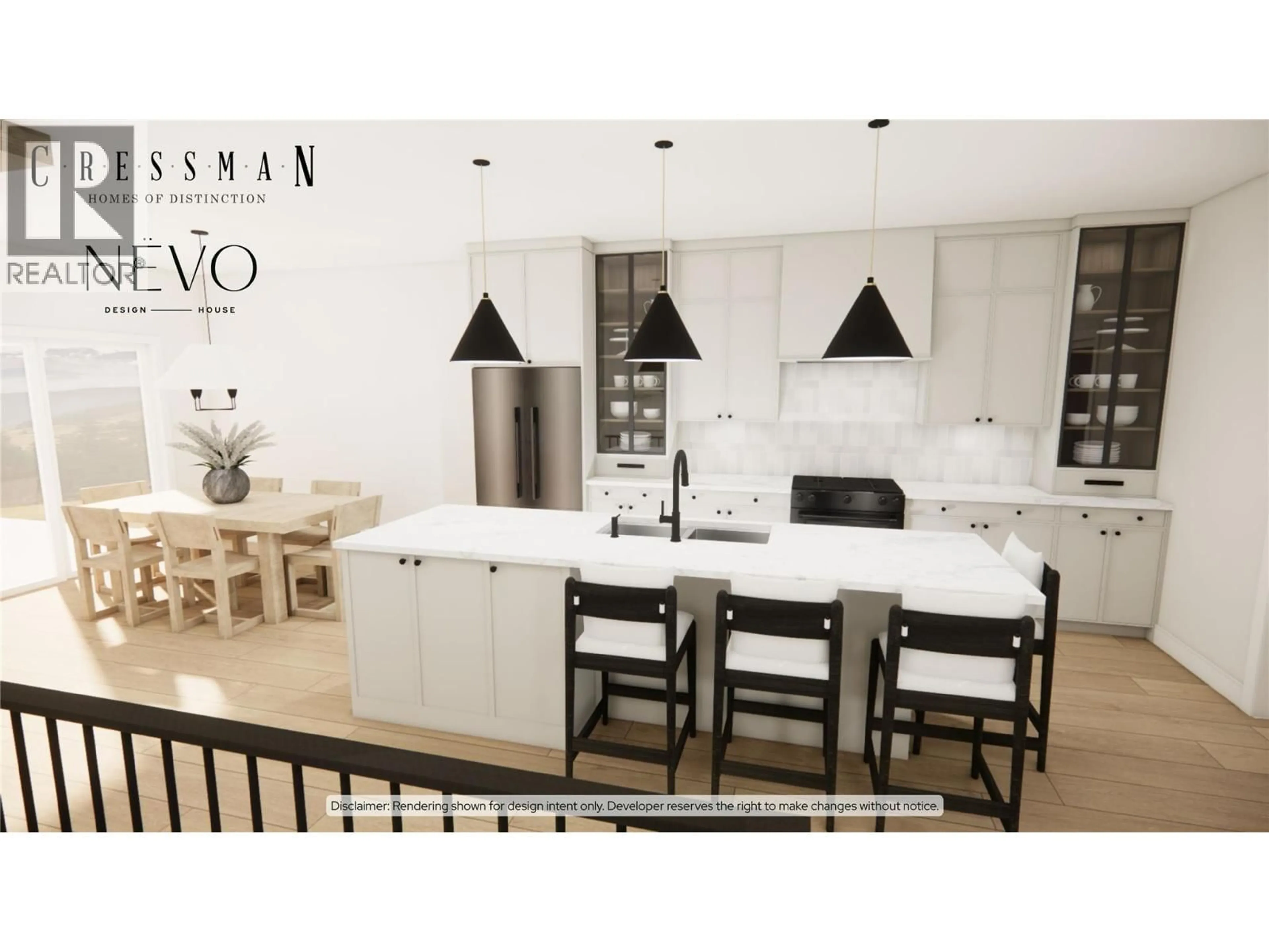 Contemporary kitchen, ceramic/tile floor for 113 - 38 RUE CHEVAL NOIR OTHER, Kamloops British Columbia V1S0B3