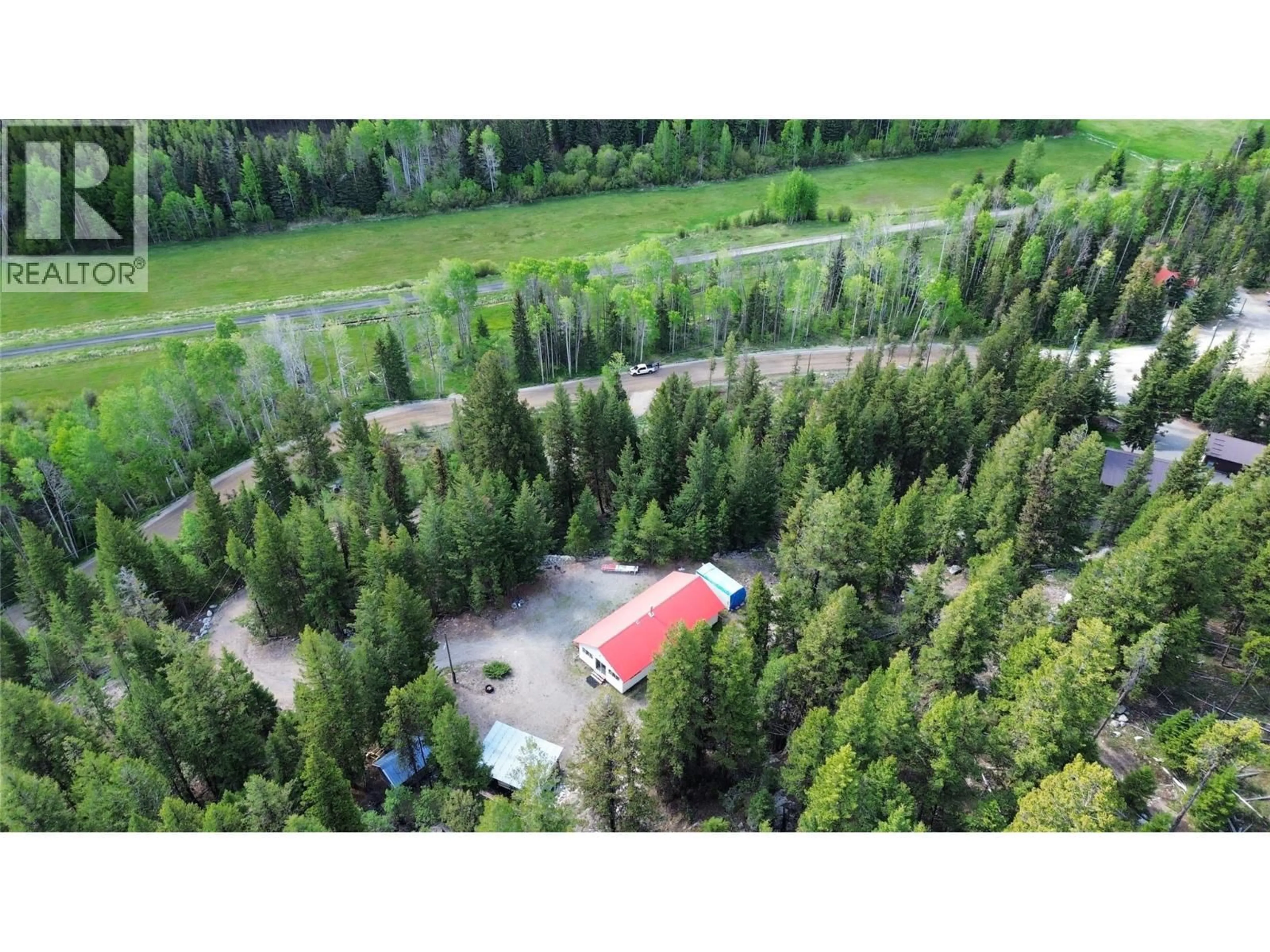 A pic from outside/outdoor area/front of a property/back of a property/a pic from drone, forest/trees view for 4288 PRINCETON SUMMERLAND ROAD, Princeton British Columbia V0X1W0