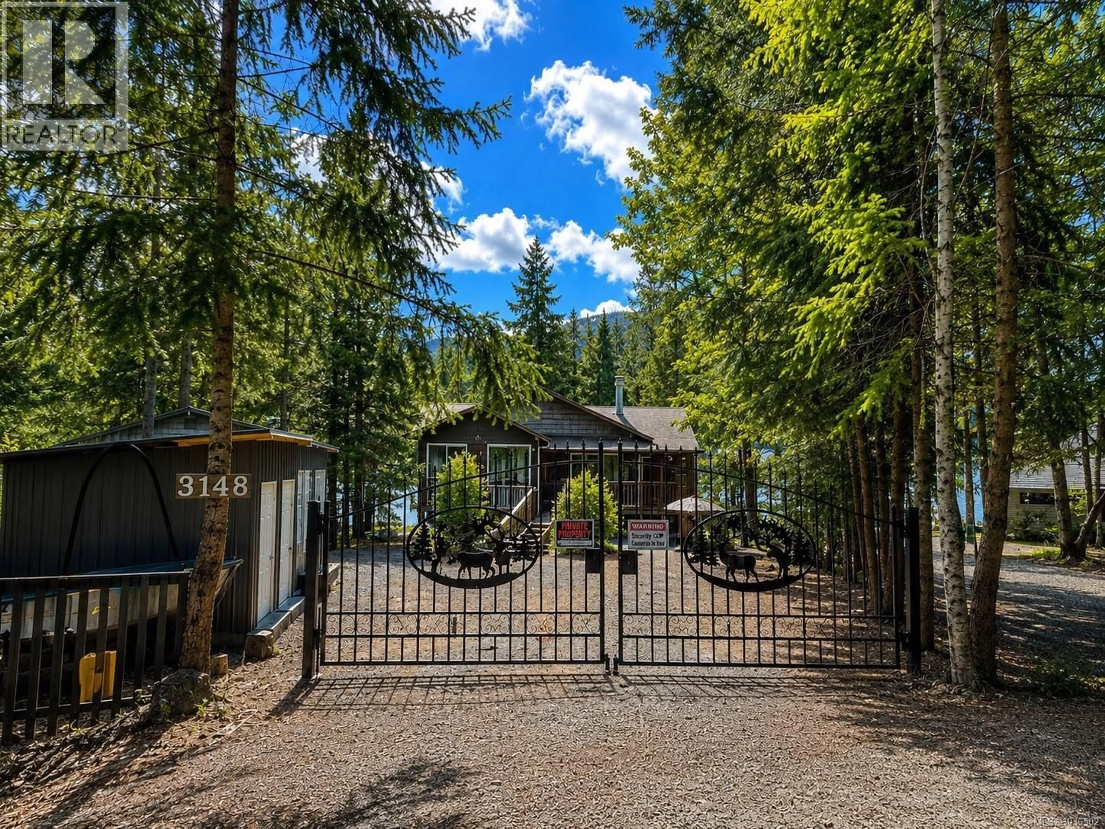 A pic from outside/outdoor area/front of a property/back of a property/a pic from drone, forest/trees view for 3148 BAY ROAD, Qualicum Beach British Columbia V9K2L7