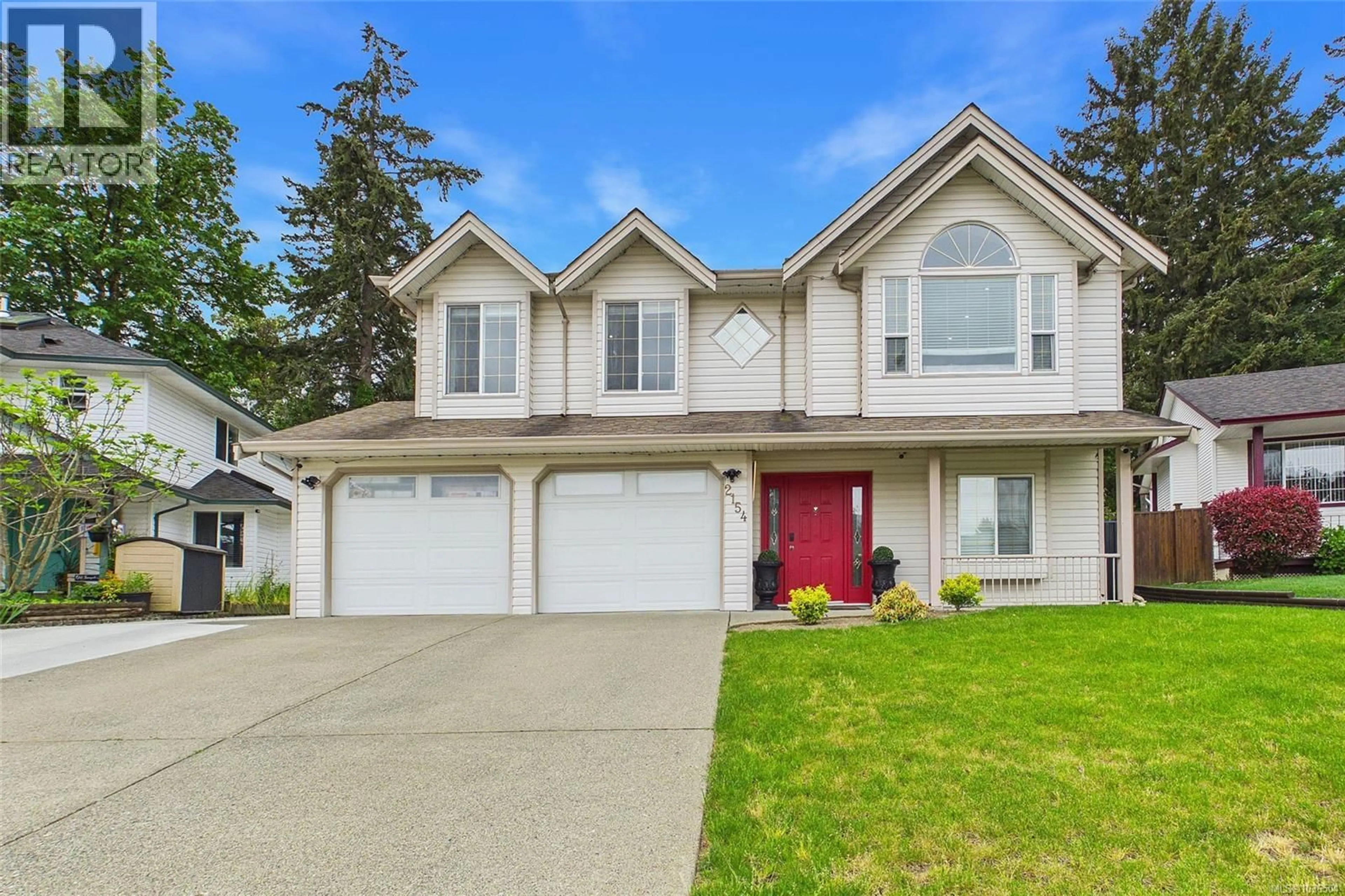 Home with vinyl exterior material, street for 2154 SUN VALLEY DRIVE, Nanaimo British Columbia V9T6K6