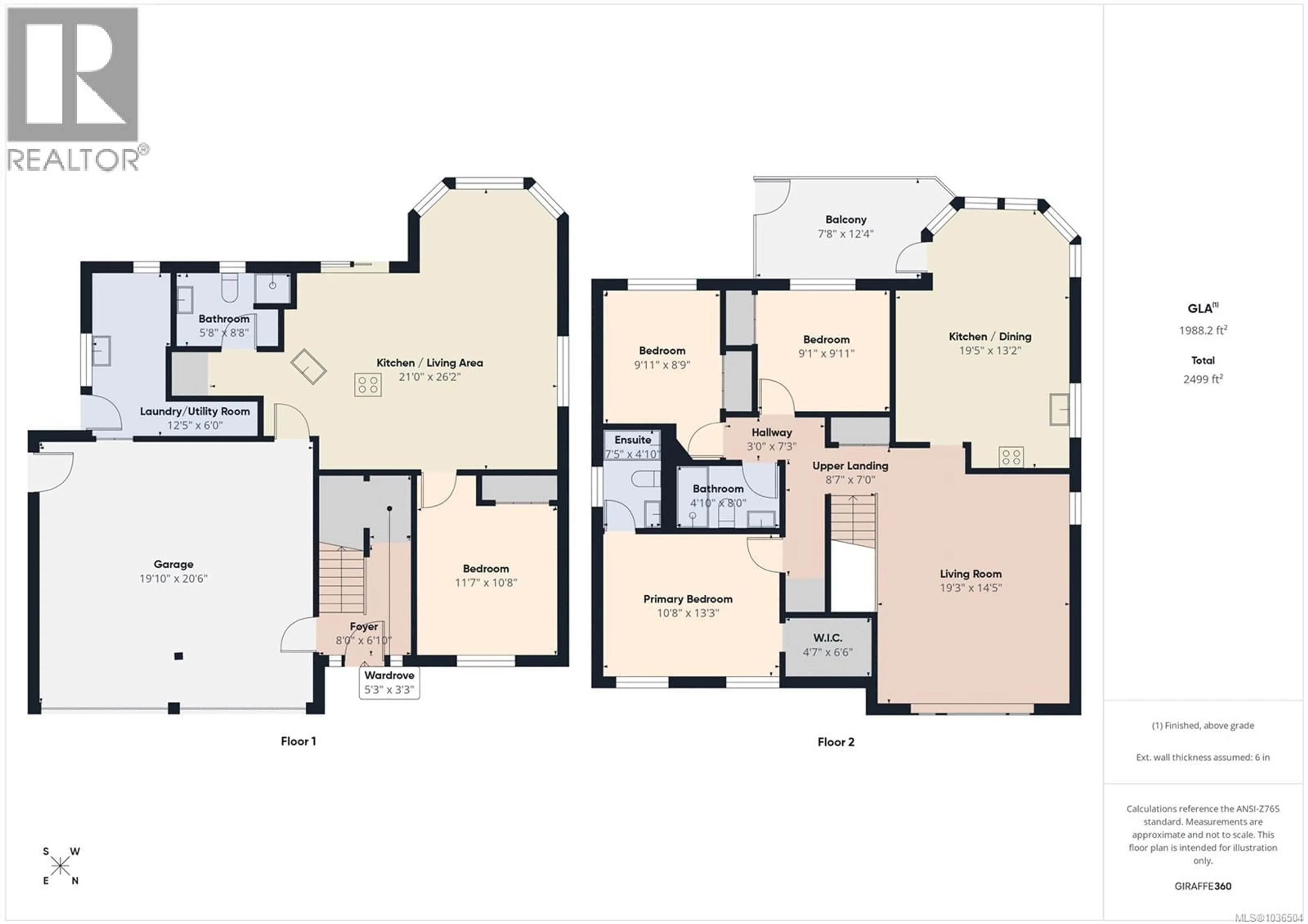 Floor plan for 2154 SUN VALLEY DRIVE, Nanaimo British Columbia V9T6K6