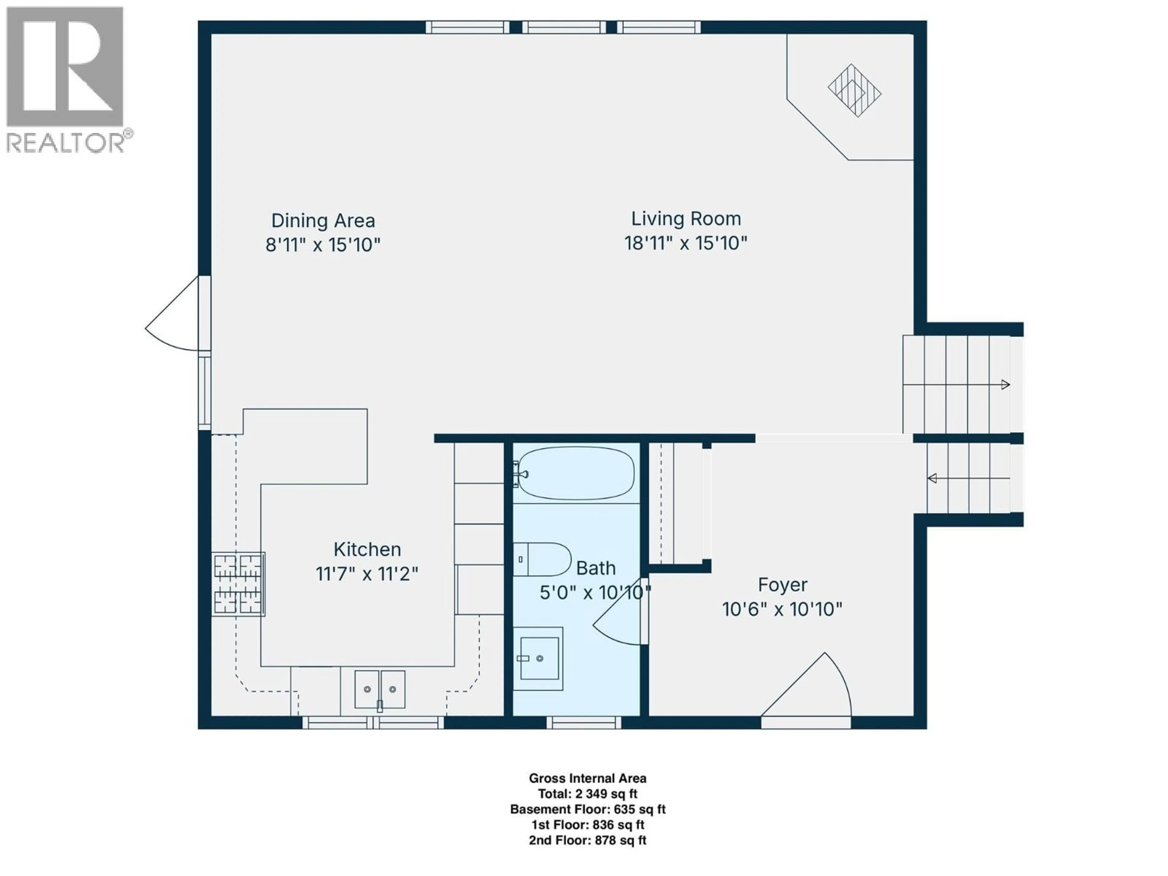 Floor plan for 279 LANDRY ROAD, Dawson Creek British Columbia V1G4E8