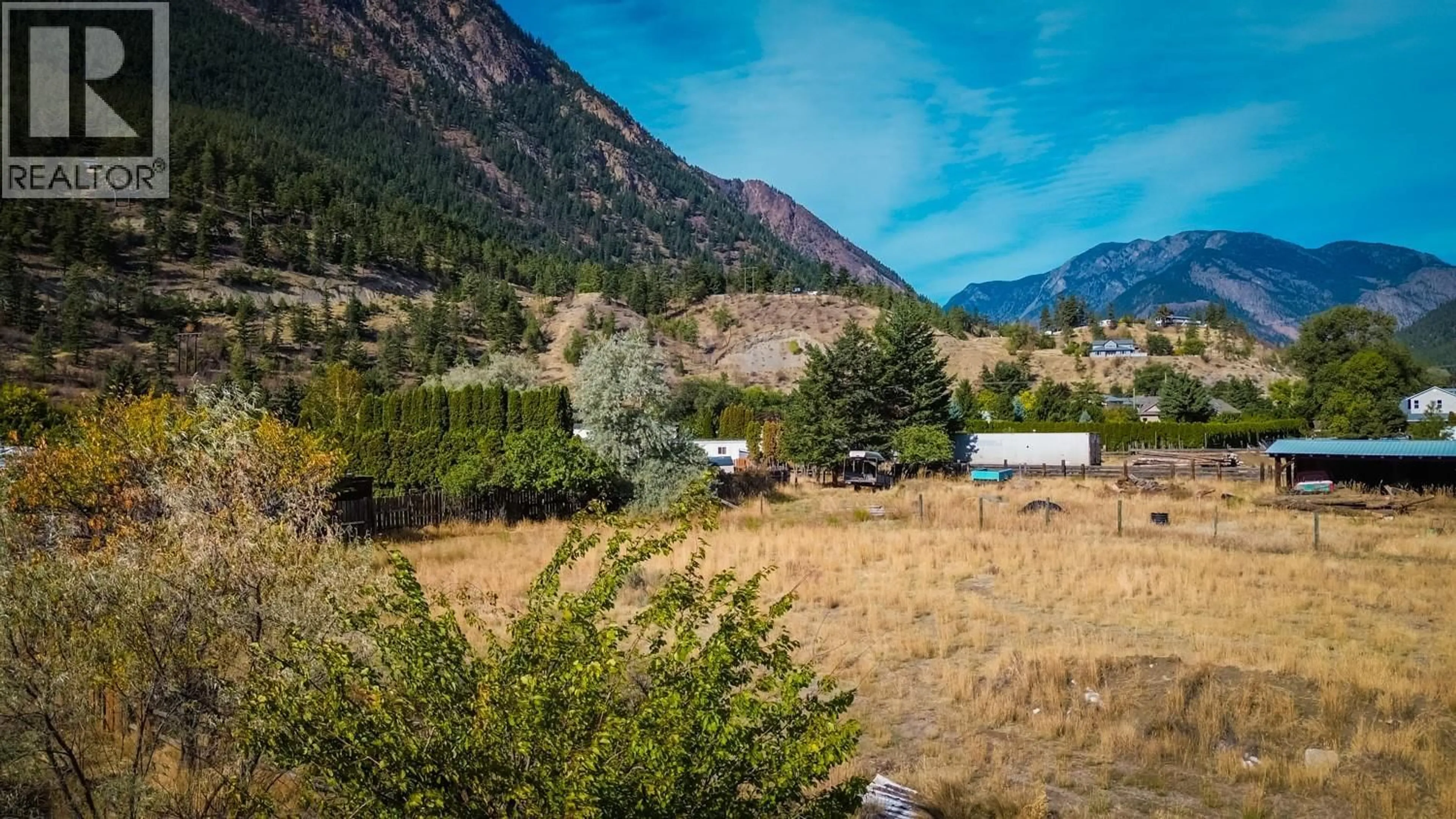 A pic from outside/outdoor area/front of a property/back of a property/a pic from drone, mountain view for 349 REYNOLDS ROAD, Lillooet British Columbia V0K1V0