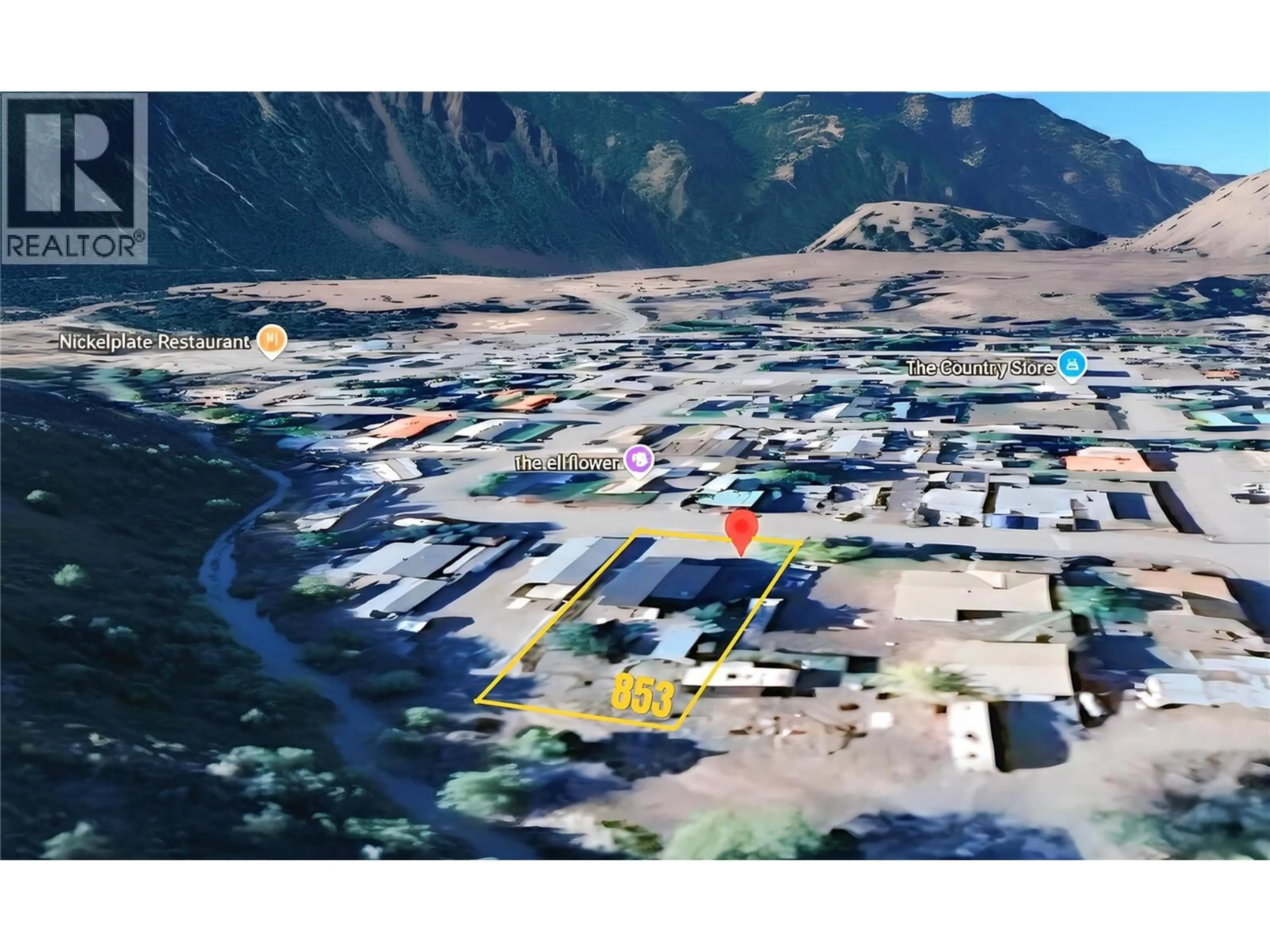 Picture of a map for 853 CAWSTON AVENUE, Hedley British Columbia V0X1K0