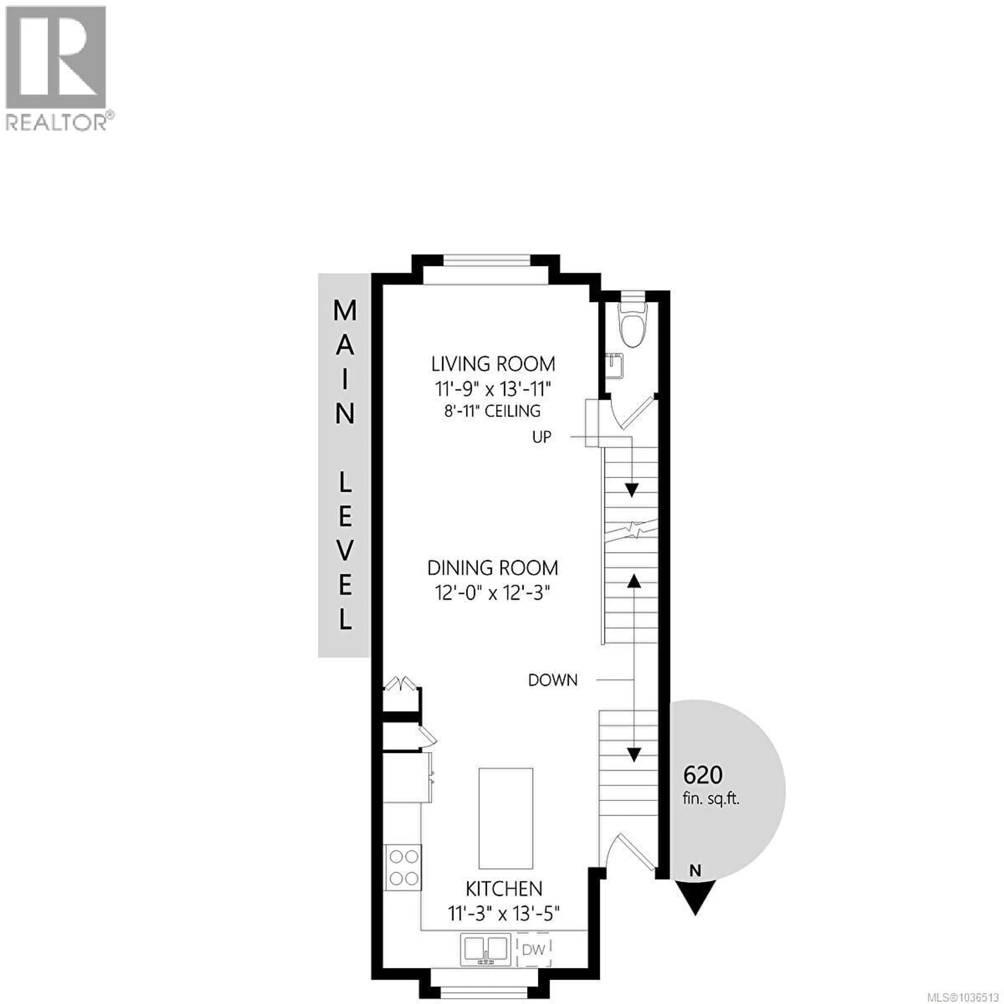 Floor plan for 5 - 10480 RESTHAVEN DRIVE, Sidney British Columbia V8L3H7
