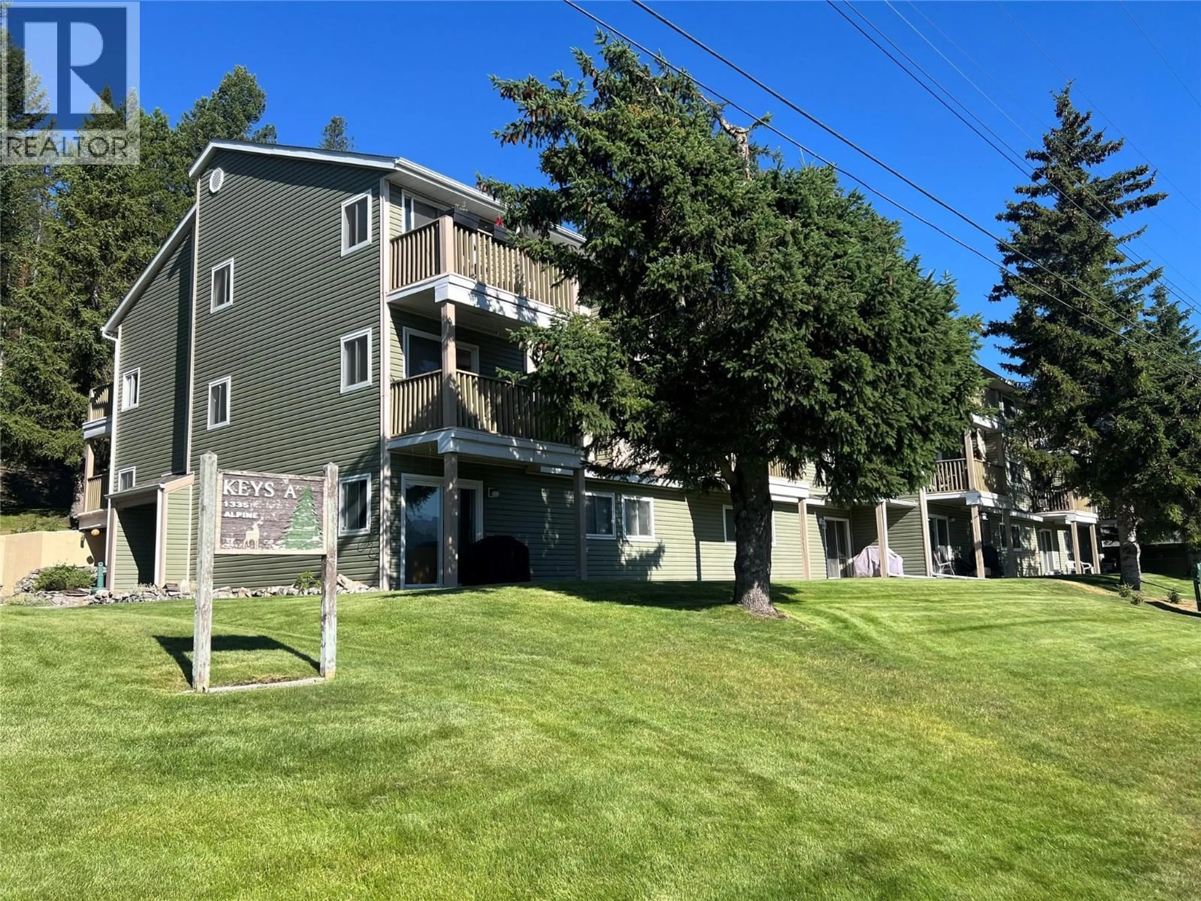 A pic from outside/outdoor area/front of a property/back of a property/a pic from drone, unknown for 202B - 1335 ALPINE DRIVE, Elkford British Columbia V0B1H0