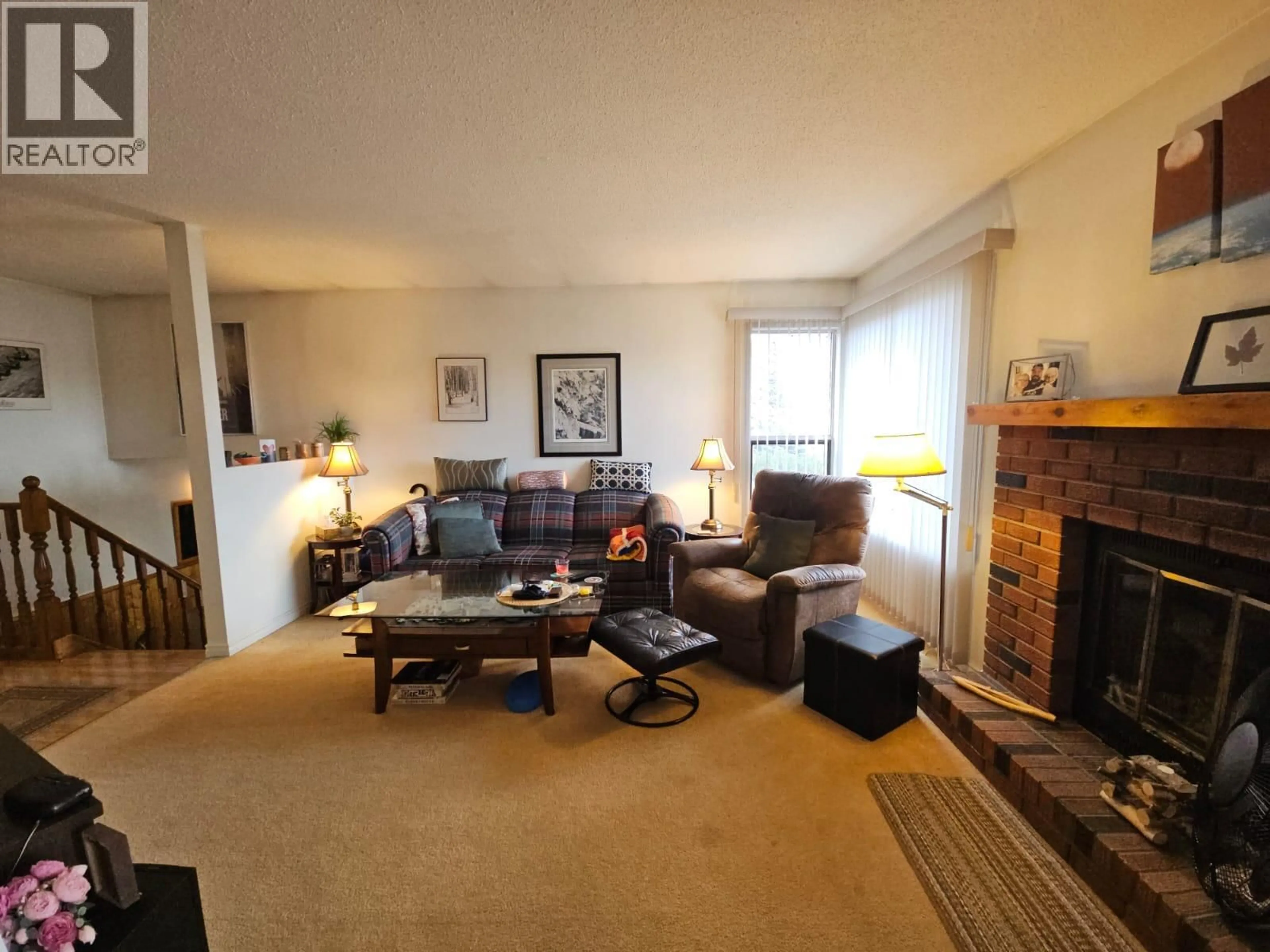 Living room with furniture, unknown for 112 PEACE RIVER CRESCENT, Tumbler Ridge British Columbia V0C2W0