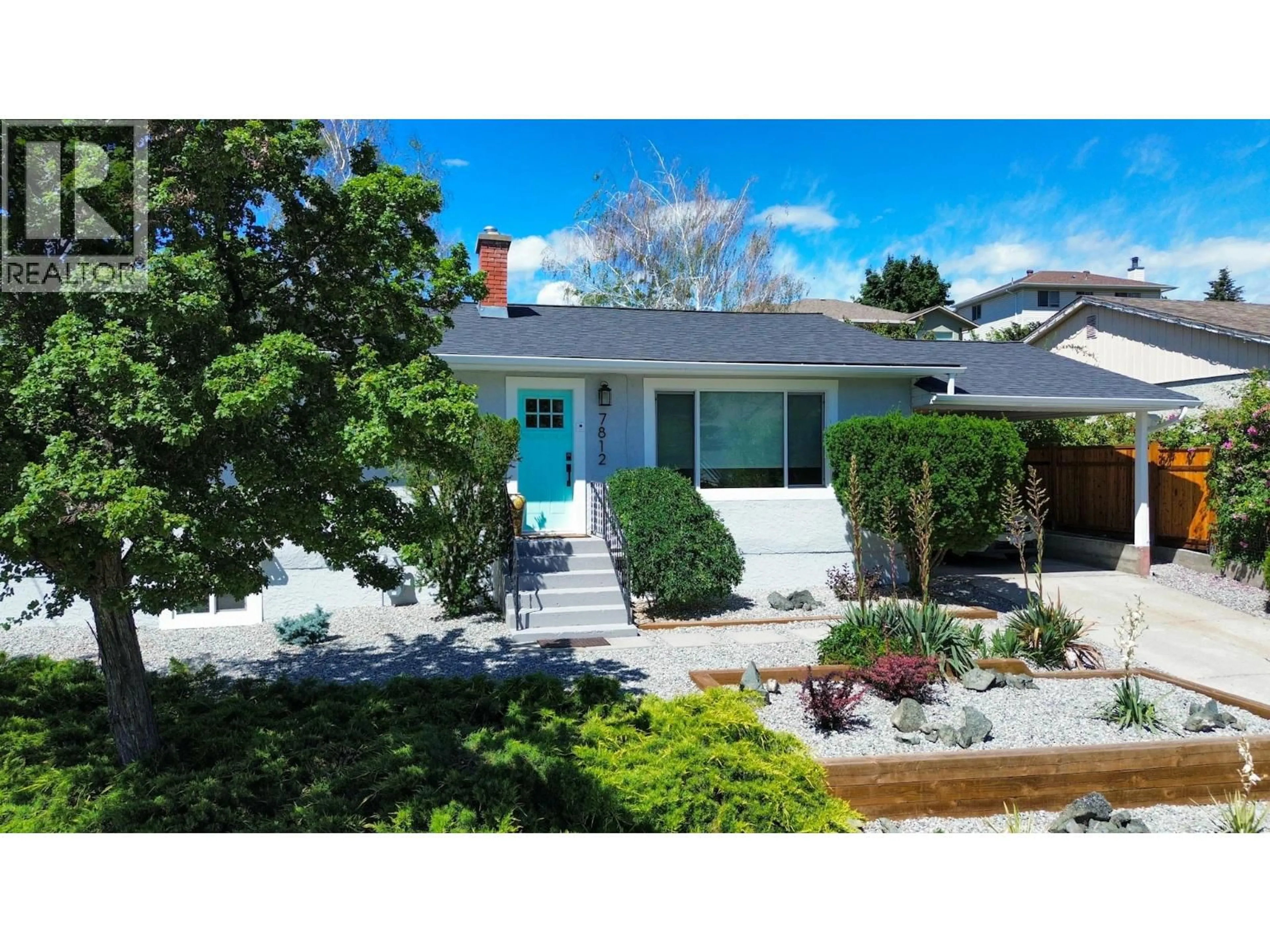 Home with vinyl exterior material, street for 7812 GRAVENSTEIN DRIVE, Osoyoos British Columbia V0H1V0