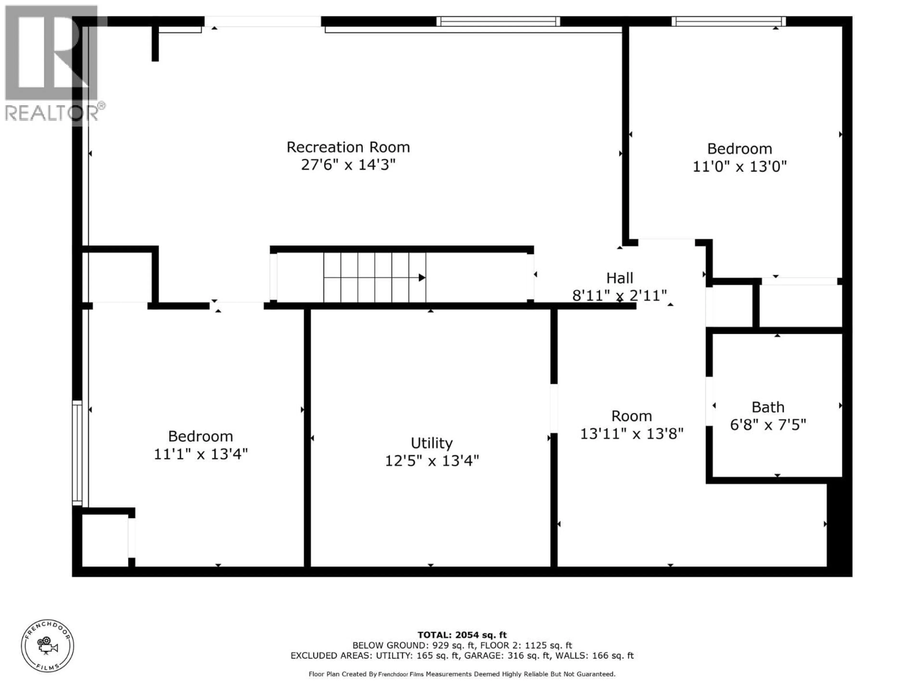 Floor plan for 1525 MT. DUFFERIN CRESCENT, Kamloops British Columbia V2E1C3