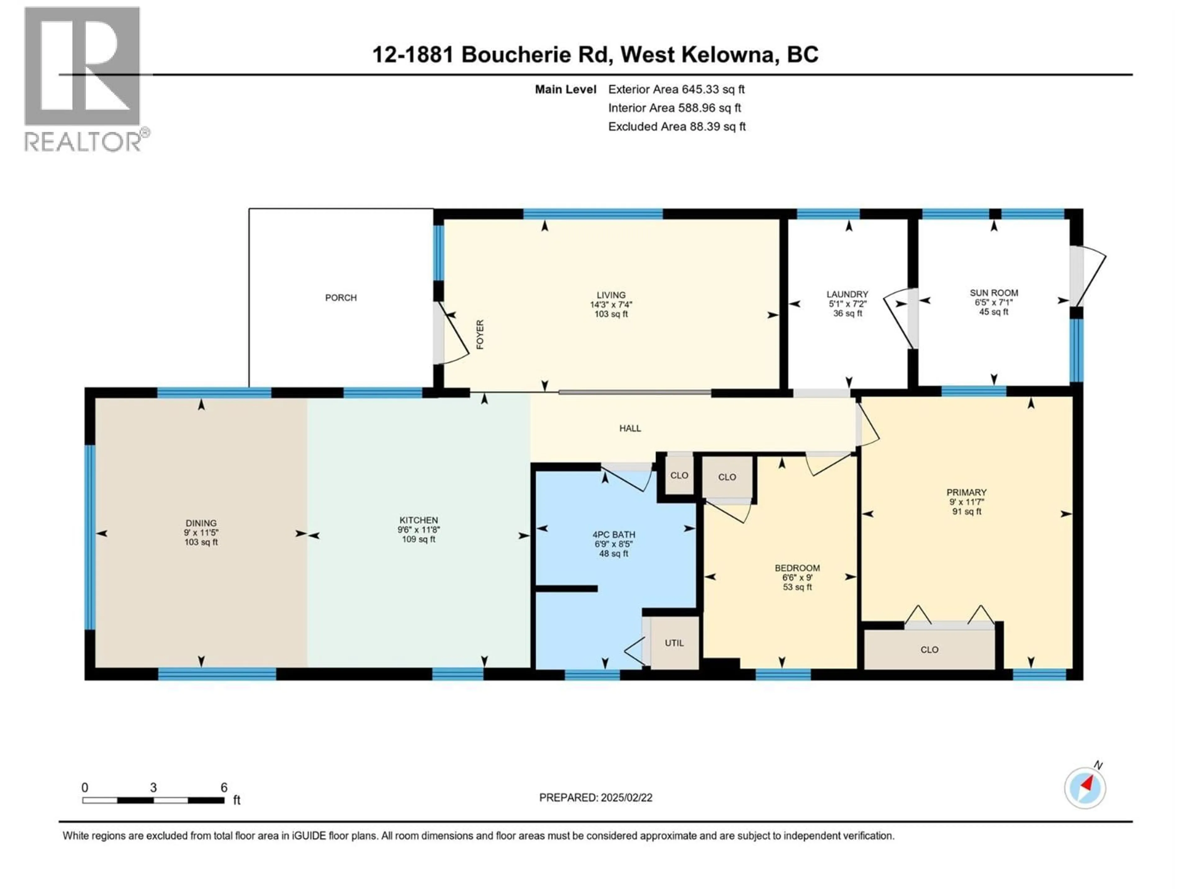 Floor plan for 12 - 1881 BOUCHERIE ROAD, Westbank British Columbia V4T0C9