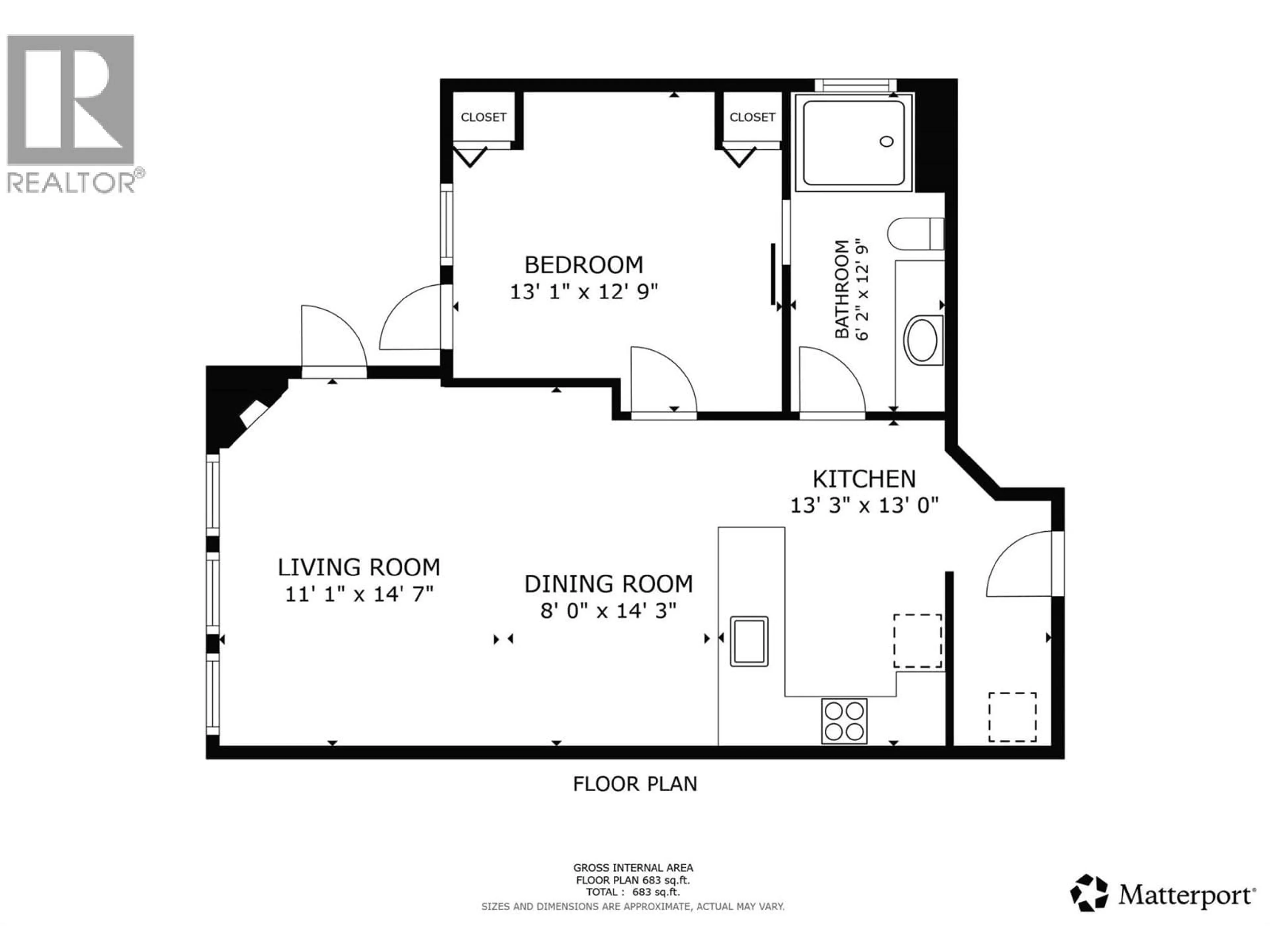 Floor plan for 2008A - 5052 RIVERVIEW ROAD, Fairmont Hot Springs British Columbia V0B1L1