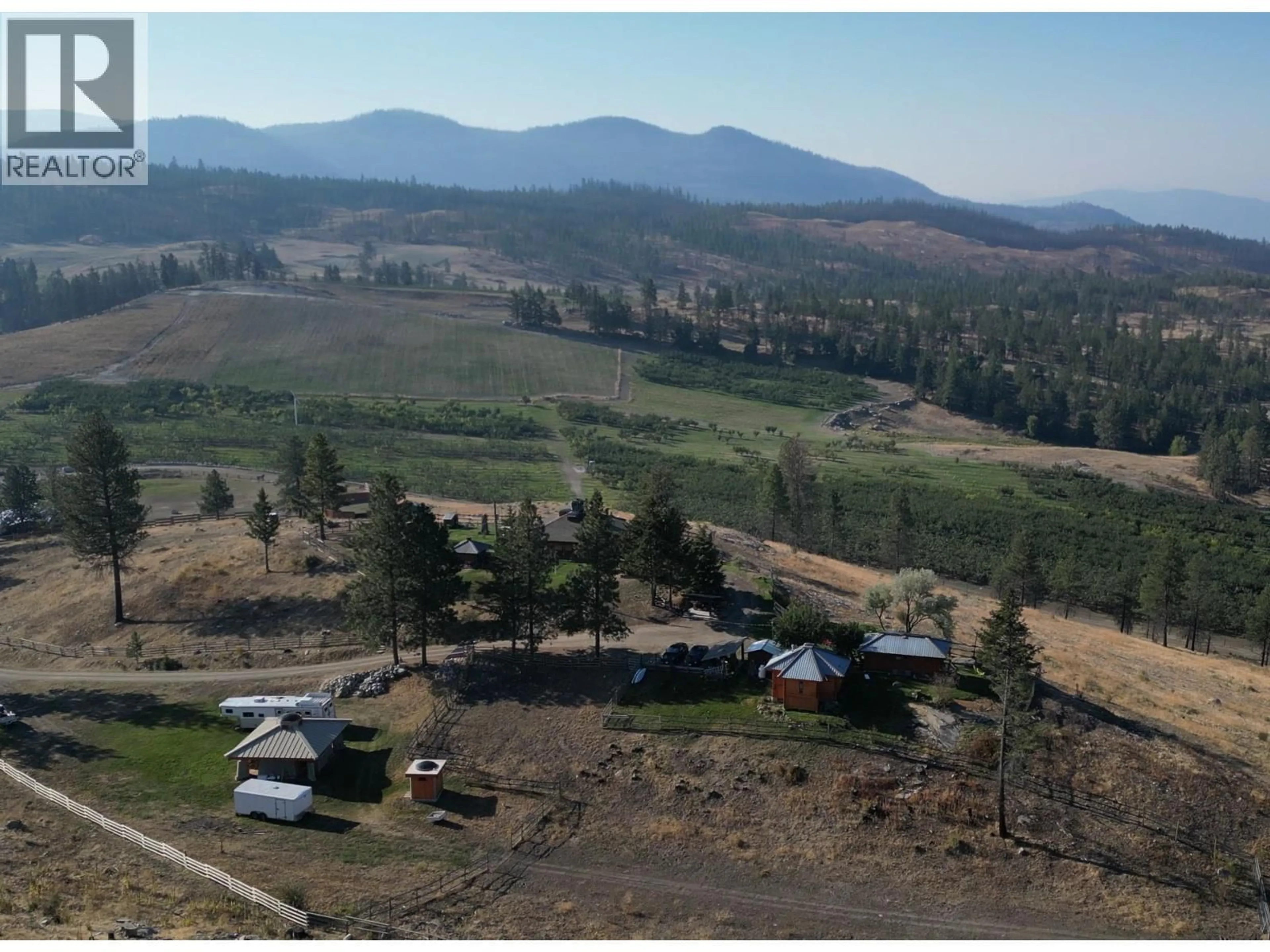 A pic from outside/outdoor area/front of a property/back of a property/a pic from drone, mountain view for 222 OLD CAMP MCKINNEY ROAD, Oliver British Columbia V0H1T8