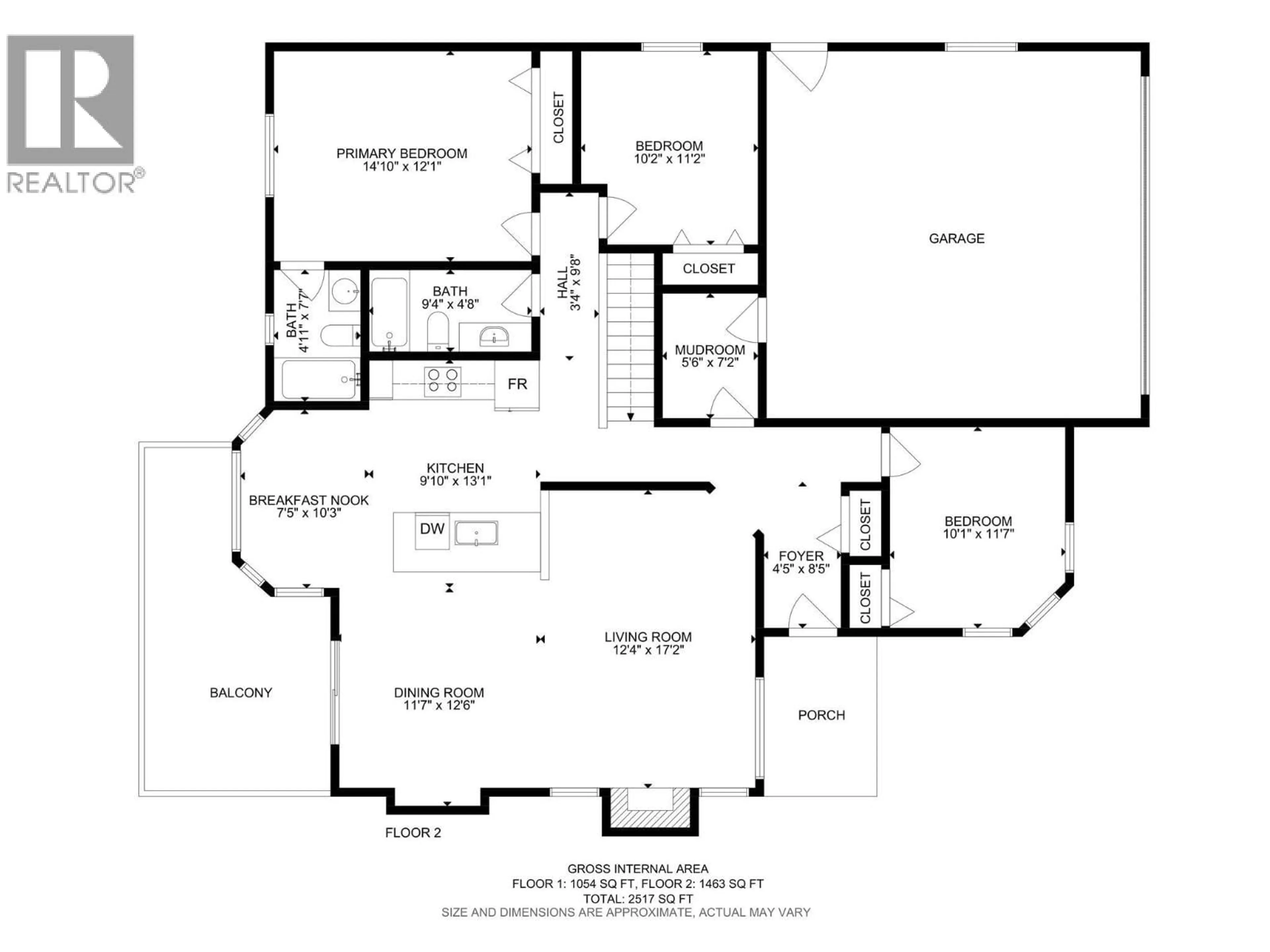 Floor plan for 2098 SUNVIEW DRIVE, West Kelowna British Columbia V1Z3P9