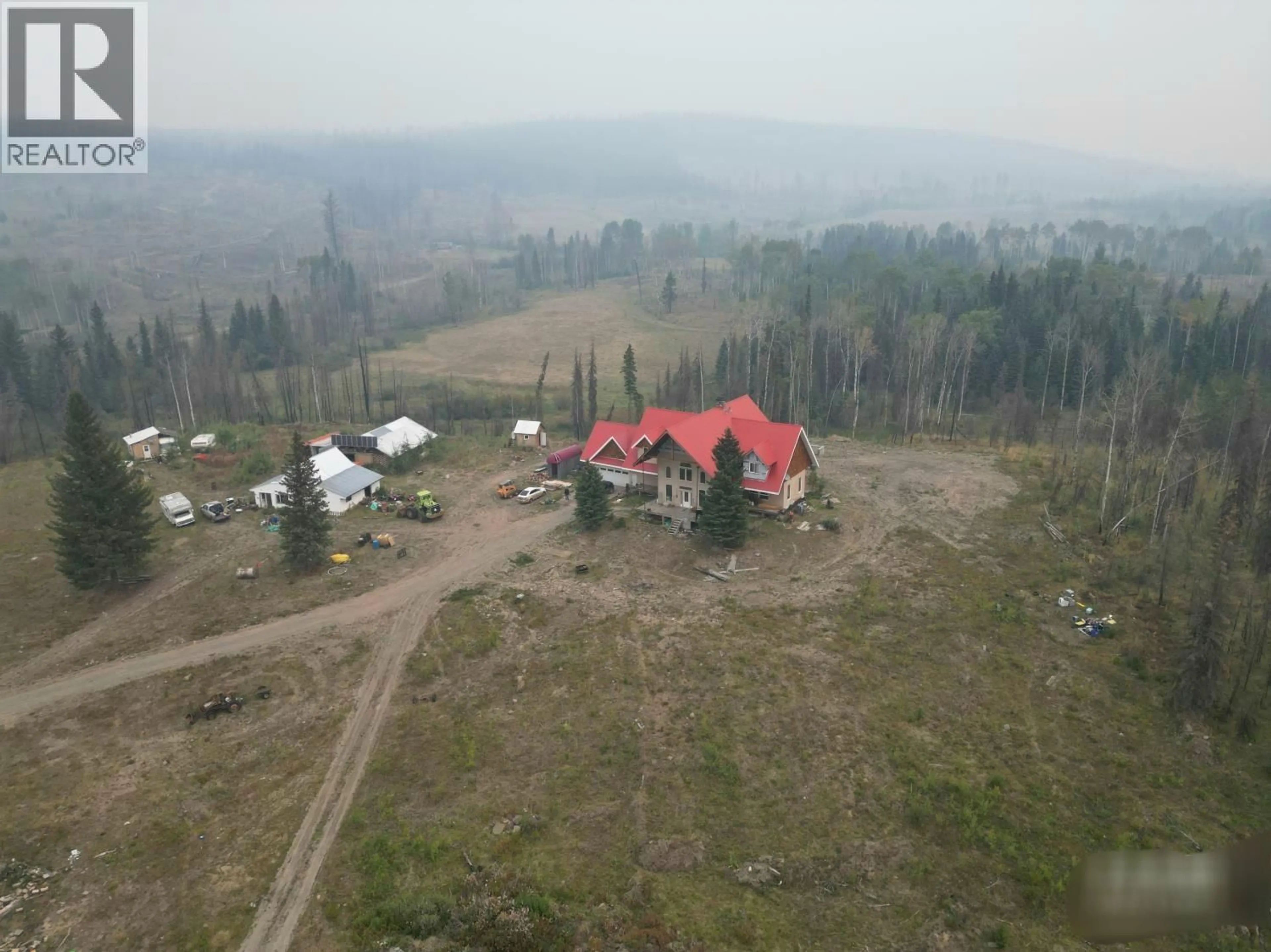 A pic from outside/outdoor area/front of a property/back of a property/a pic from drone, mountain view for 5885 TRANQUILLE CRISS CREEK ROAD, Kamloops British Columbia V2B8B6