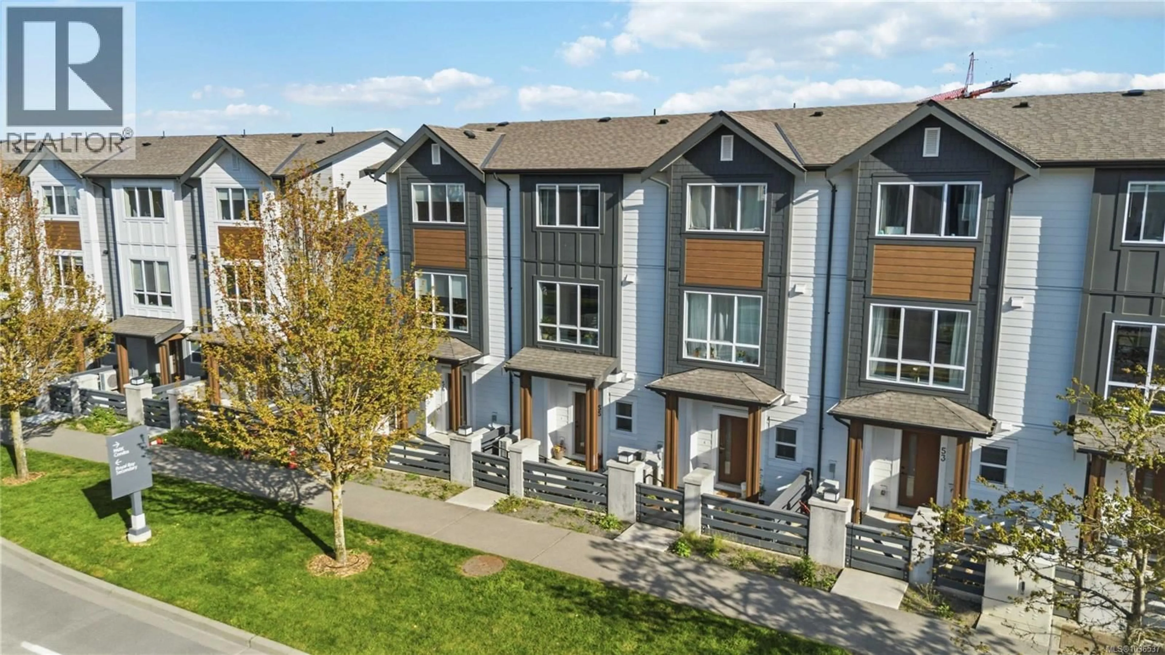 A pic from outside/outdoor area/front of a property/back of a property/a pic from drone, unknown for 55 - 368 TRADEWINDS AVENUE, Colwood British Columbia V9C0R9