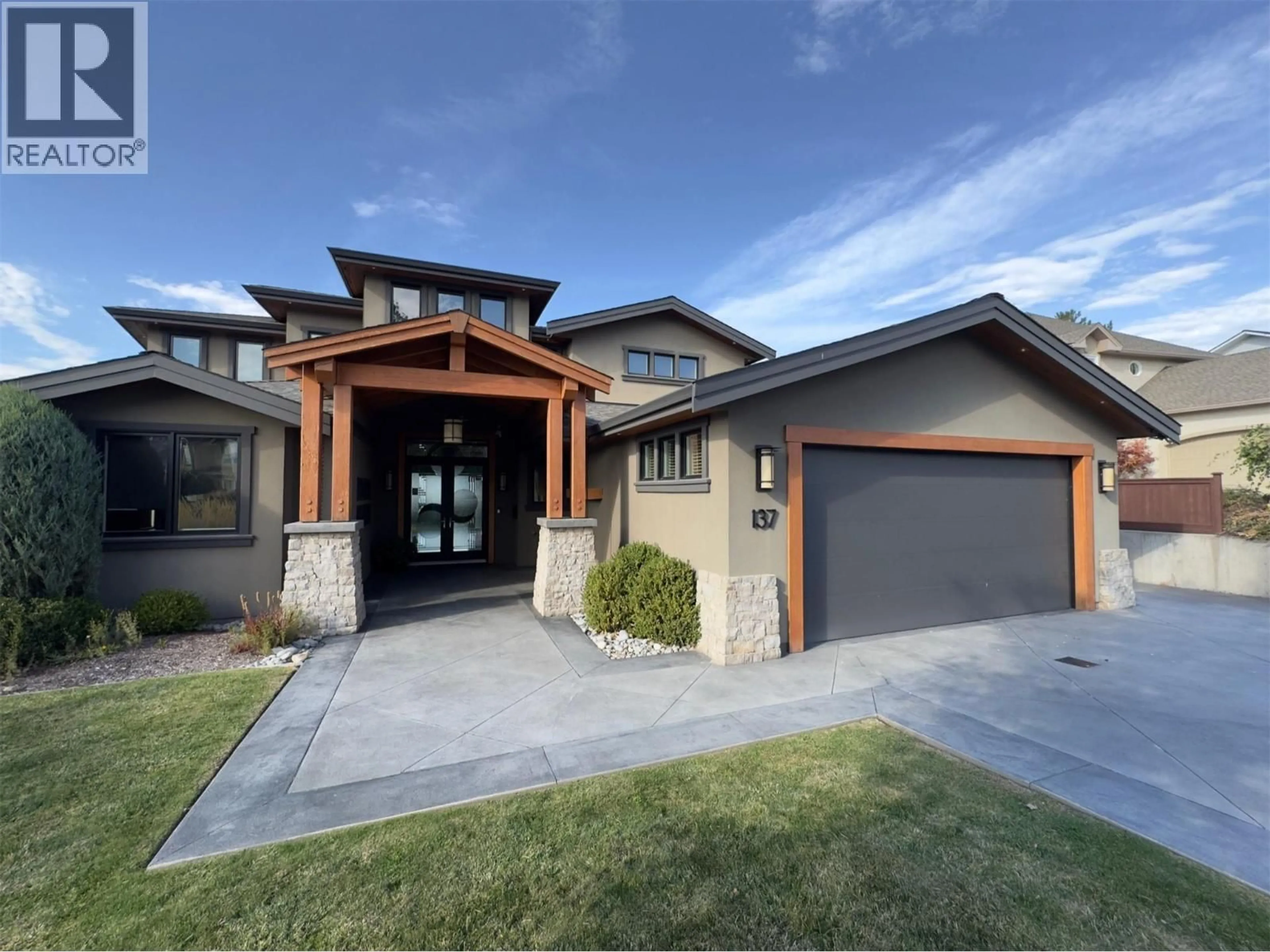Home with brick exterior material, street for 137 WESTVIEW DRIVE, Penticton British Columbia V2A7V9