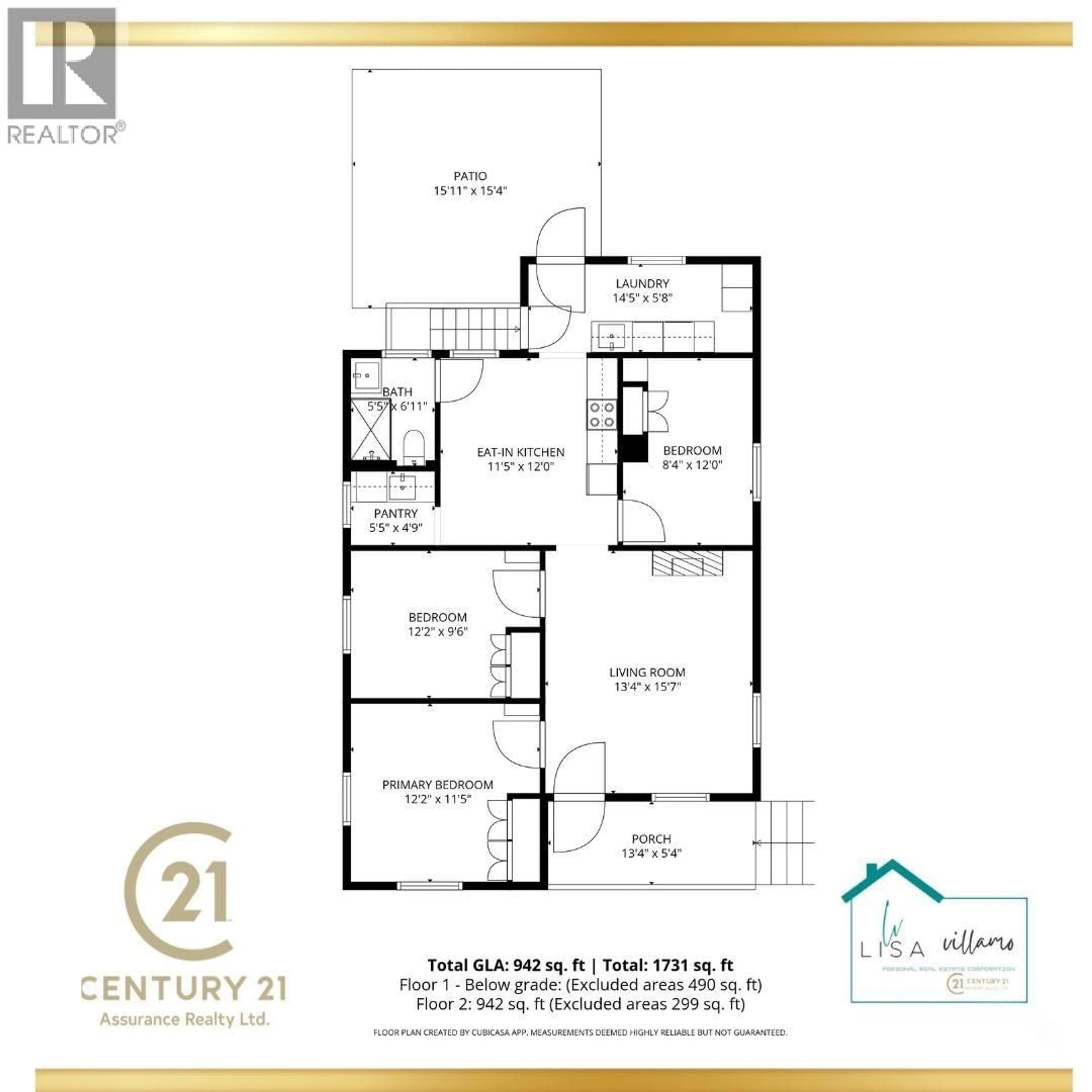 Floor plan for 905 MUNRO STREET, Kamloops British Columbia V2C3G2