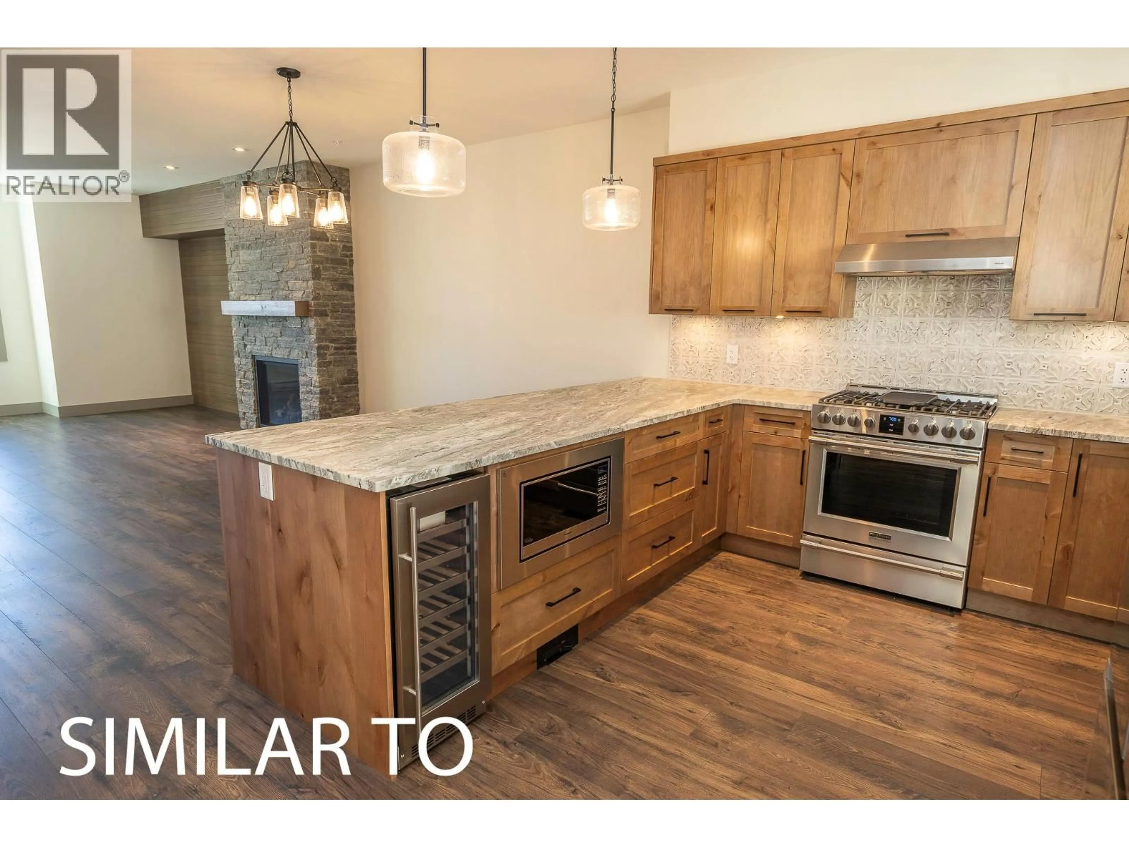 Open concept kitchen, unknown for 285A GRIZZLY RIDGE TRAIL, Big White British Columbia V1P1P4