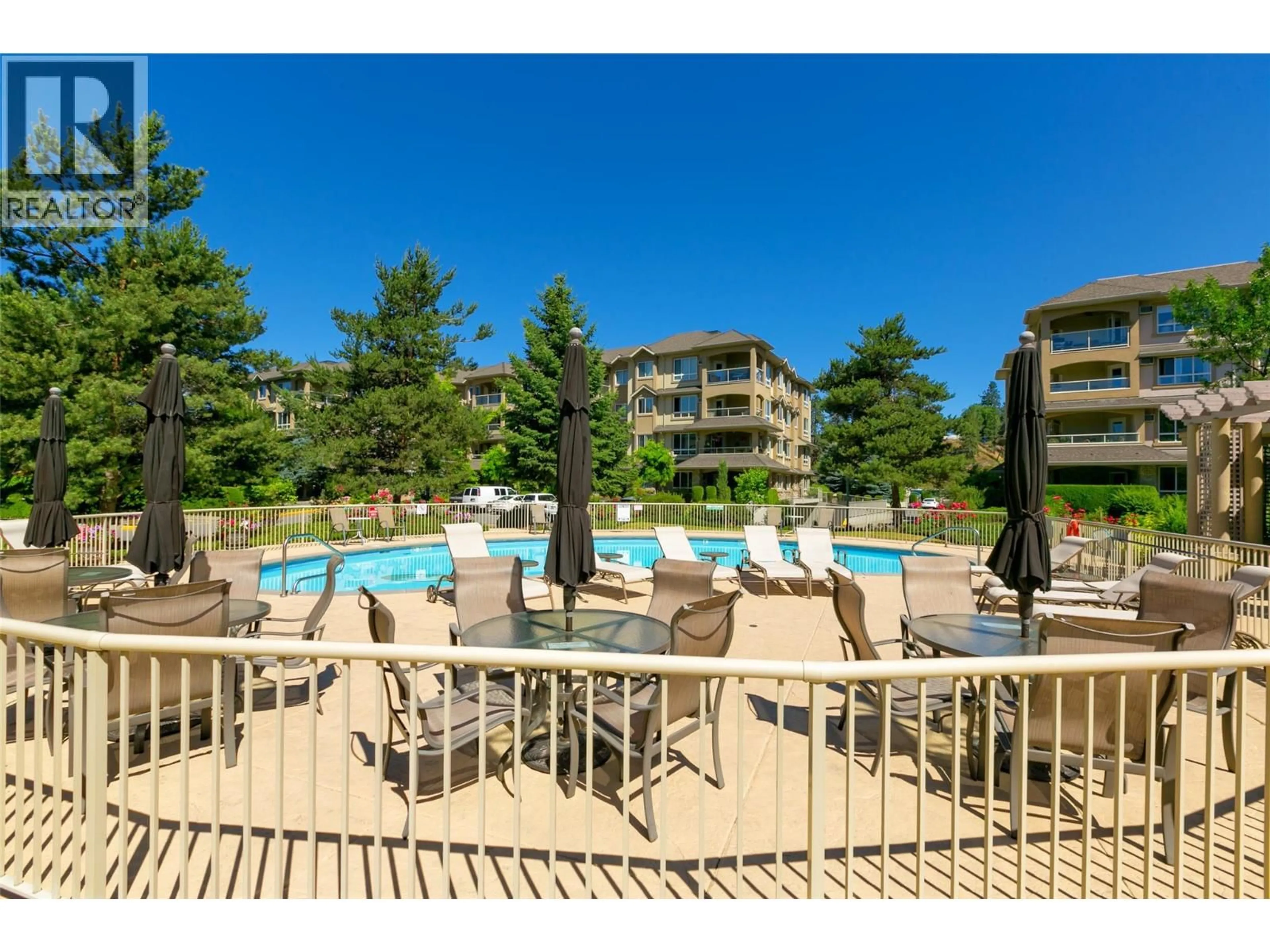 Patio, water/lake/river/ocean view for 407 - 1962 ENTERPRISE WAY, Kelowna British Columbia V1Y9S6