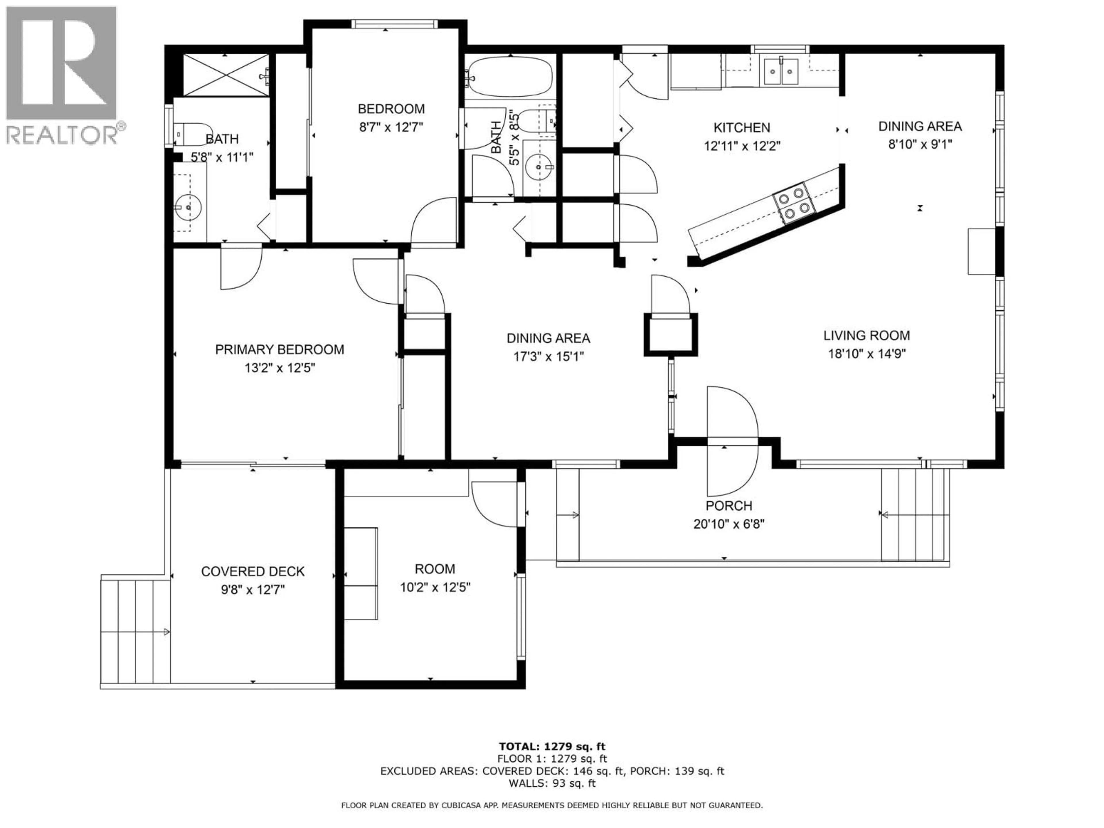 Floor plan for 236 - 2400 OAKDALE WAY, Kamloops British Columbia V2B6W7